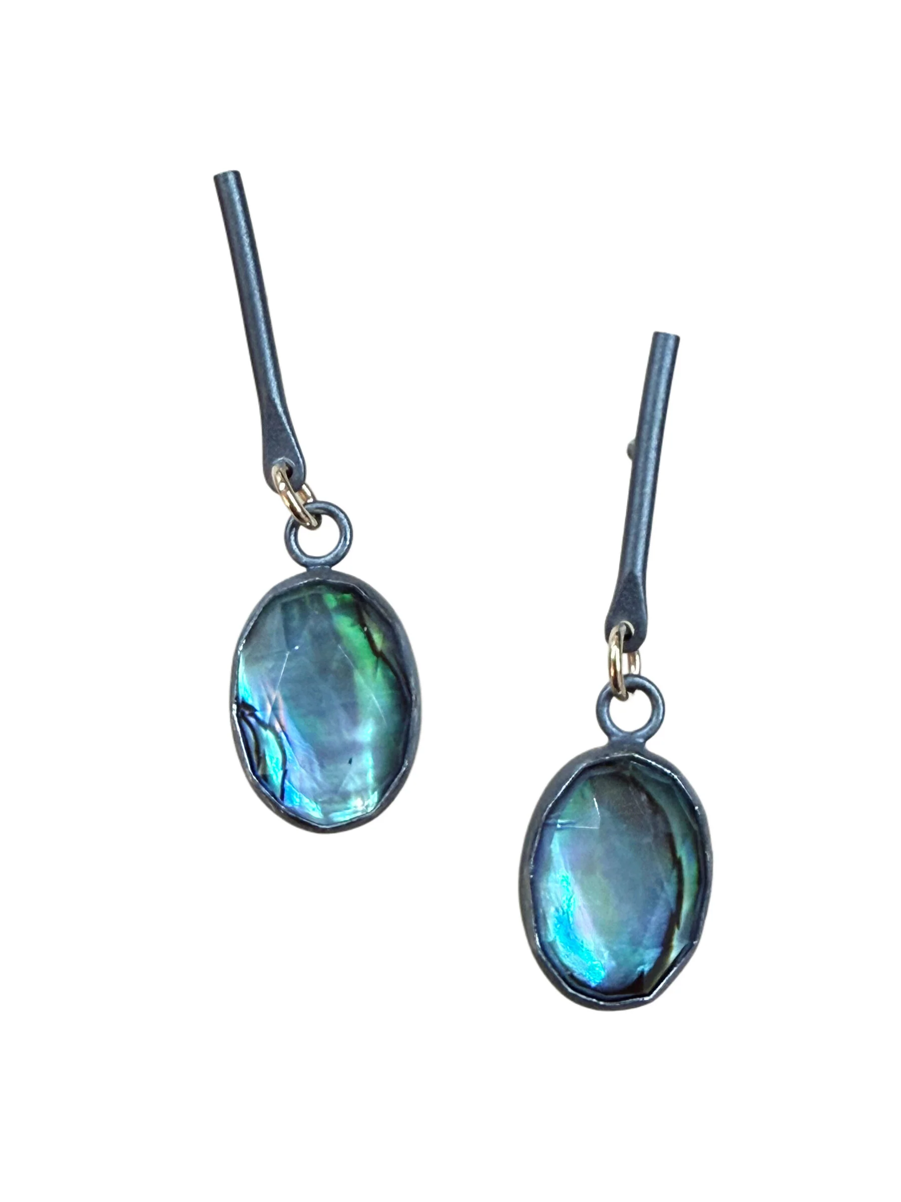 Abalone Drop Earrings