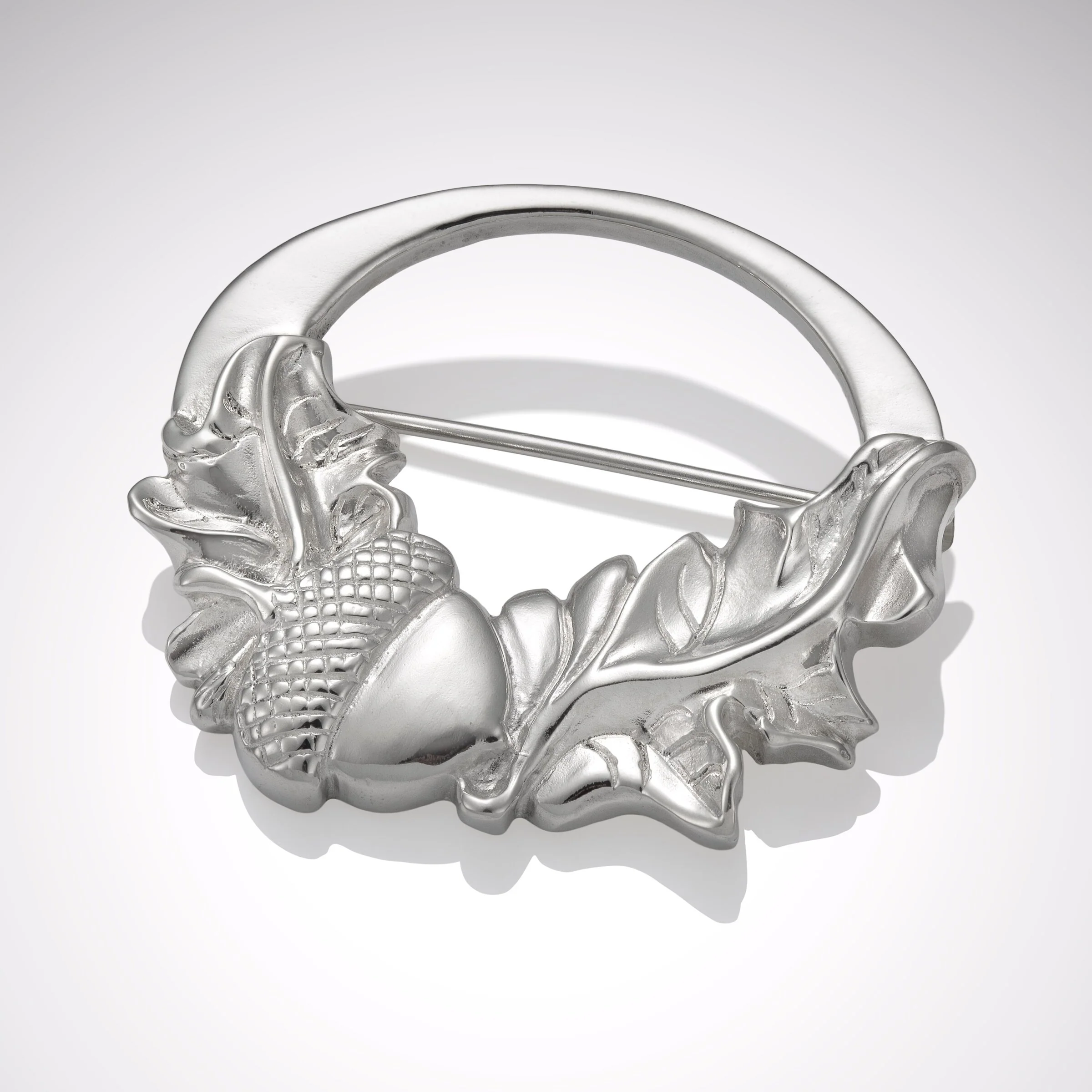 Acorn Oakleaf Brooch
