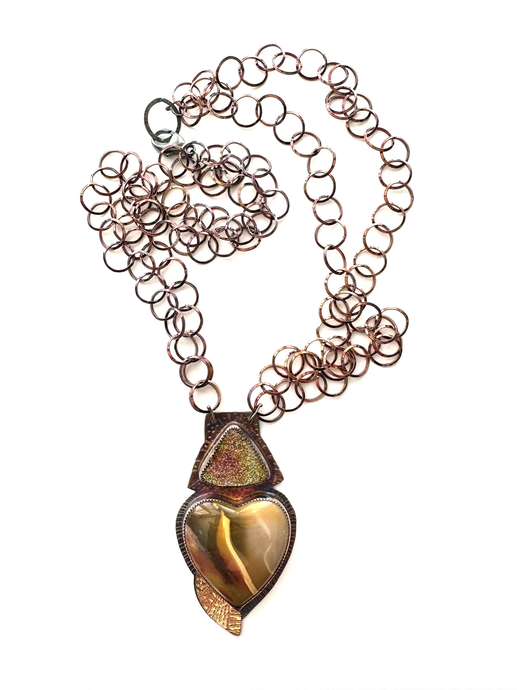 Agate Heart Pendant II - Image 2
