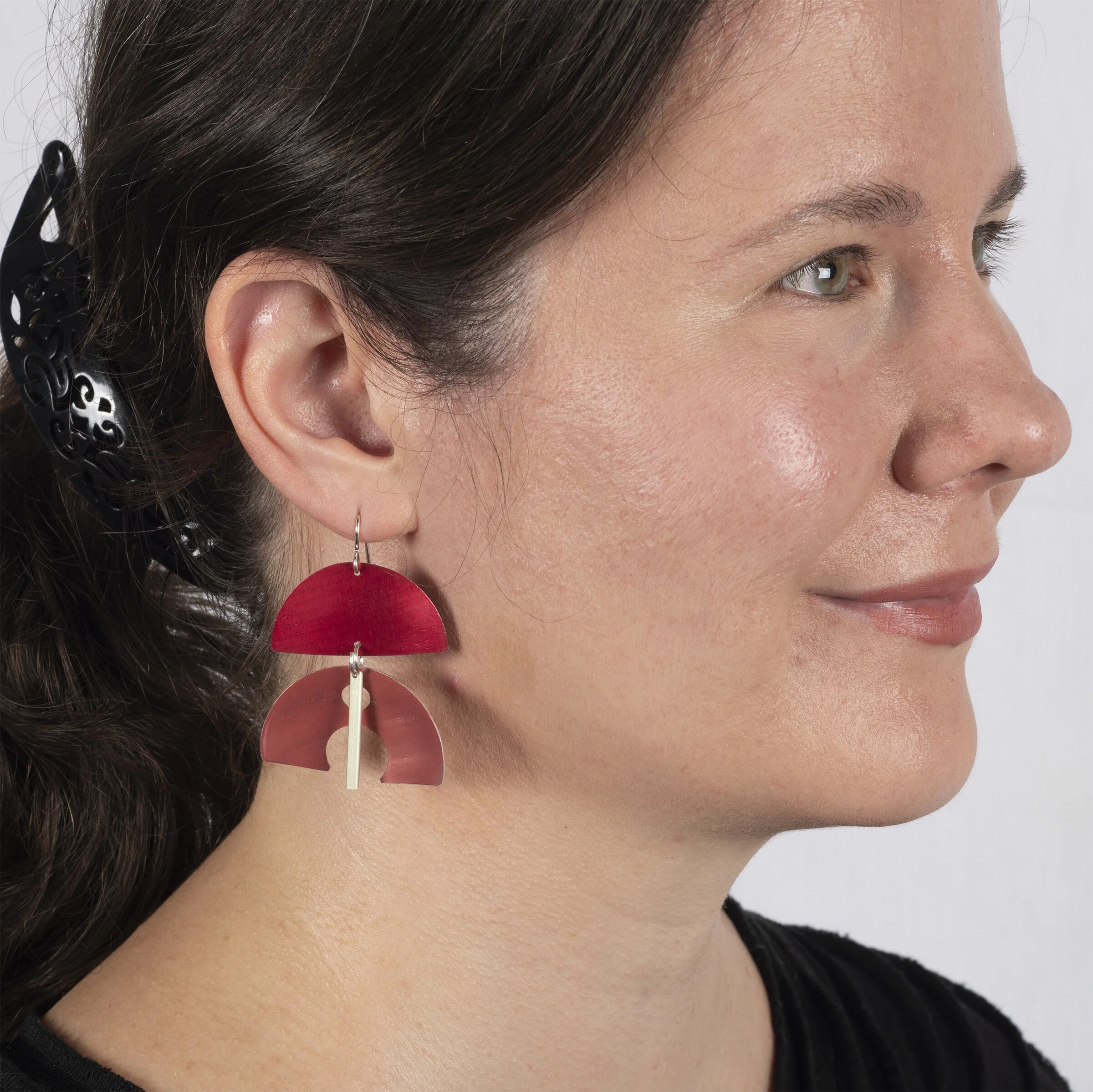 Alphabet M Earring - Image 3