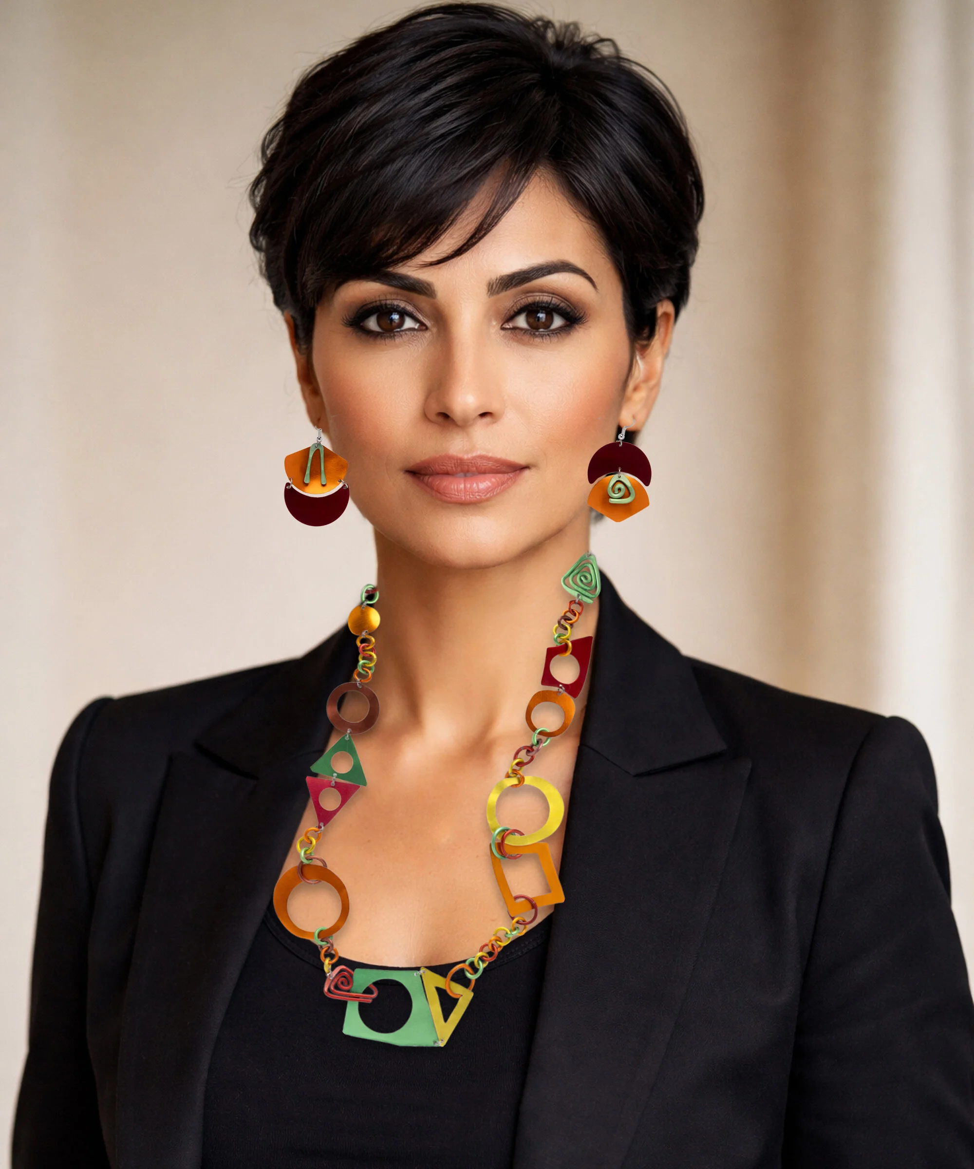 Sunlit Autumn Foliage Necklace - Image 2