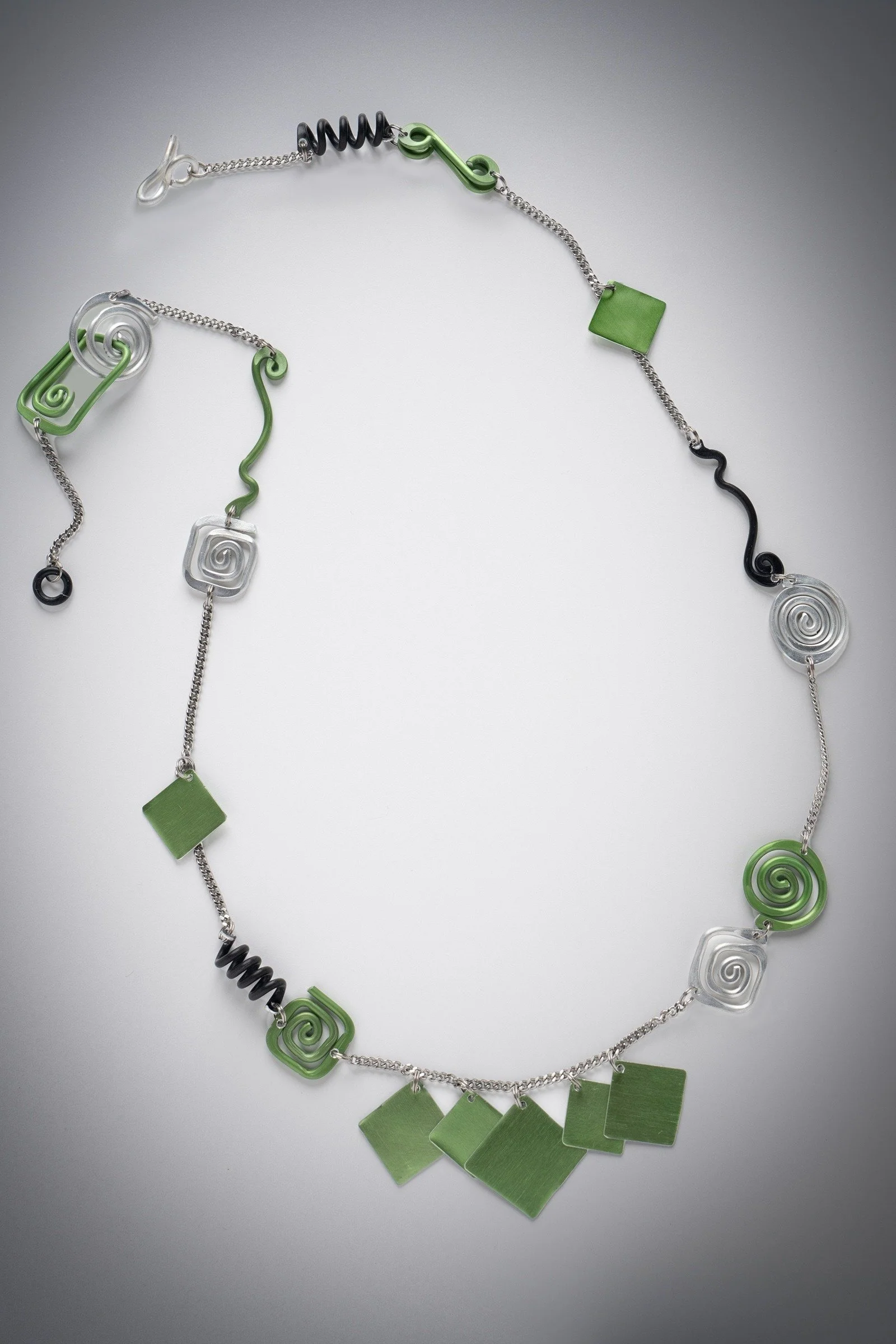 Licorice & Lime Necklace