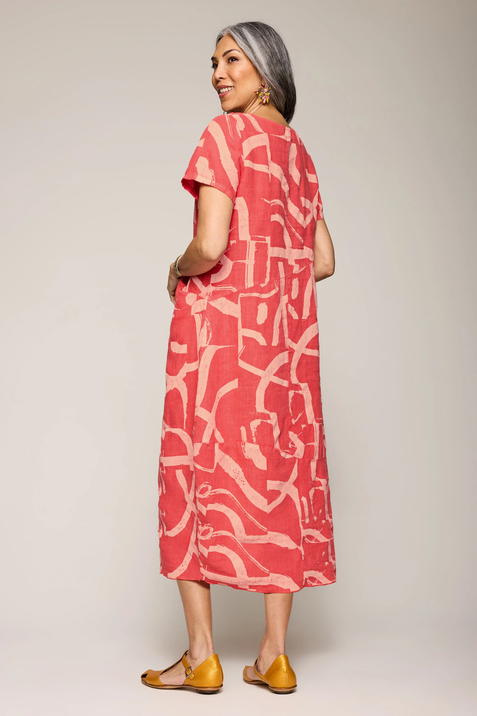 Amelia Dress - Poppy - Image 3
