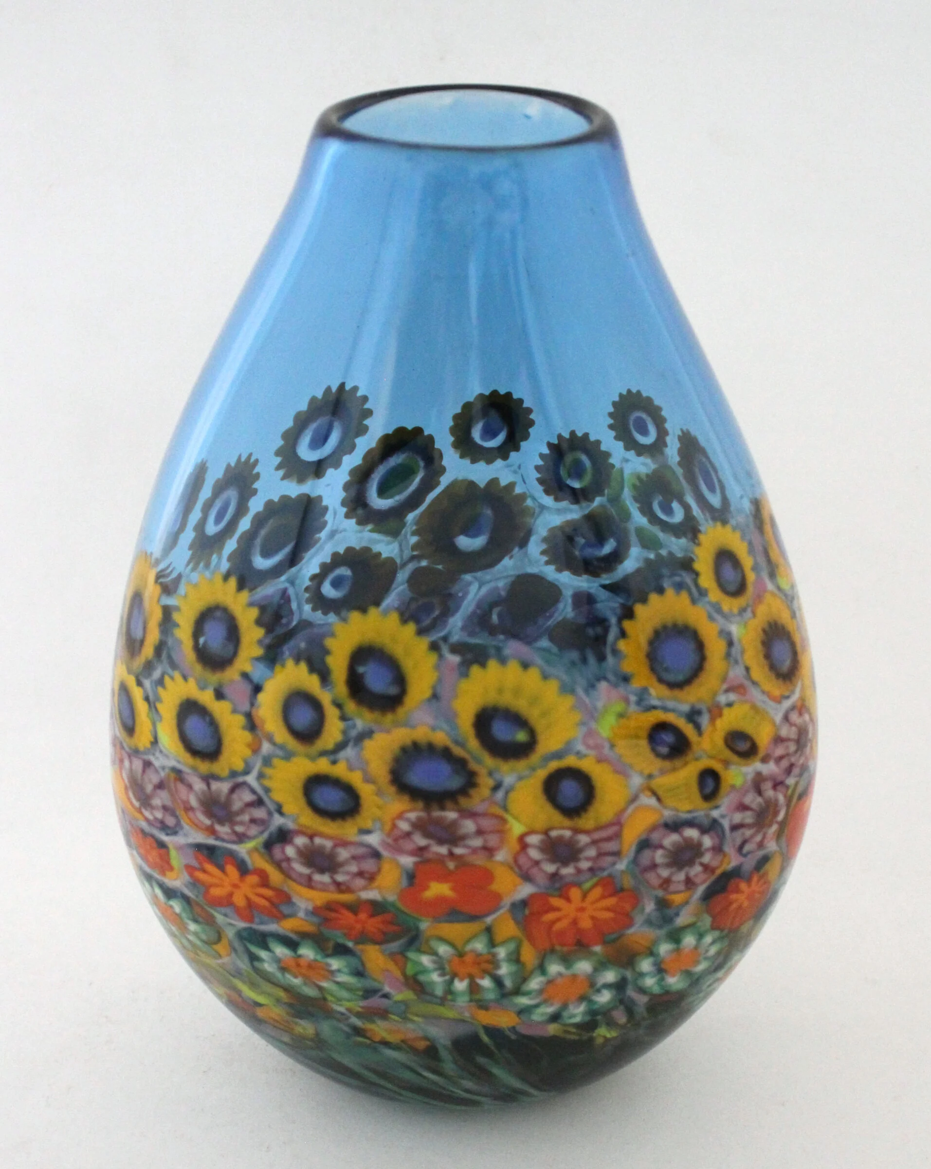 Aquamarine Giverny Pouch Vase