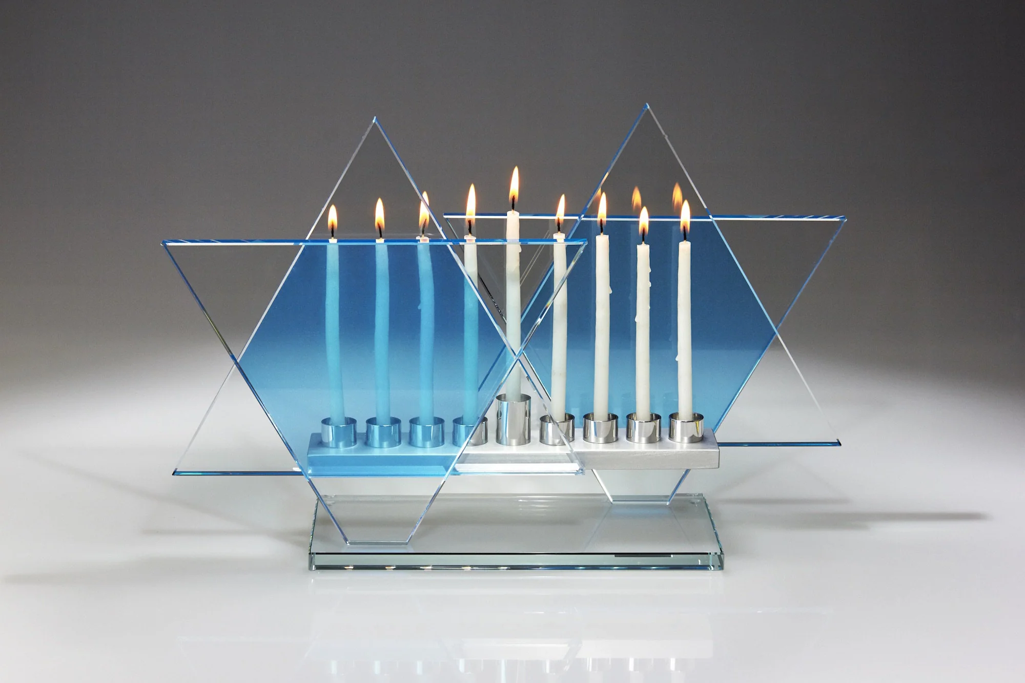 Royal Blue Menorah Bet - Image 3