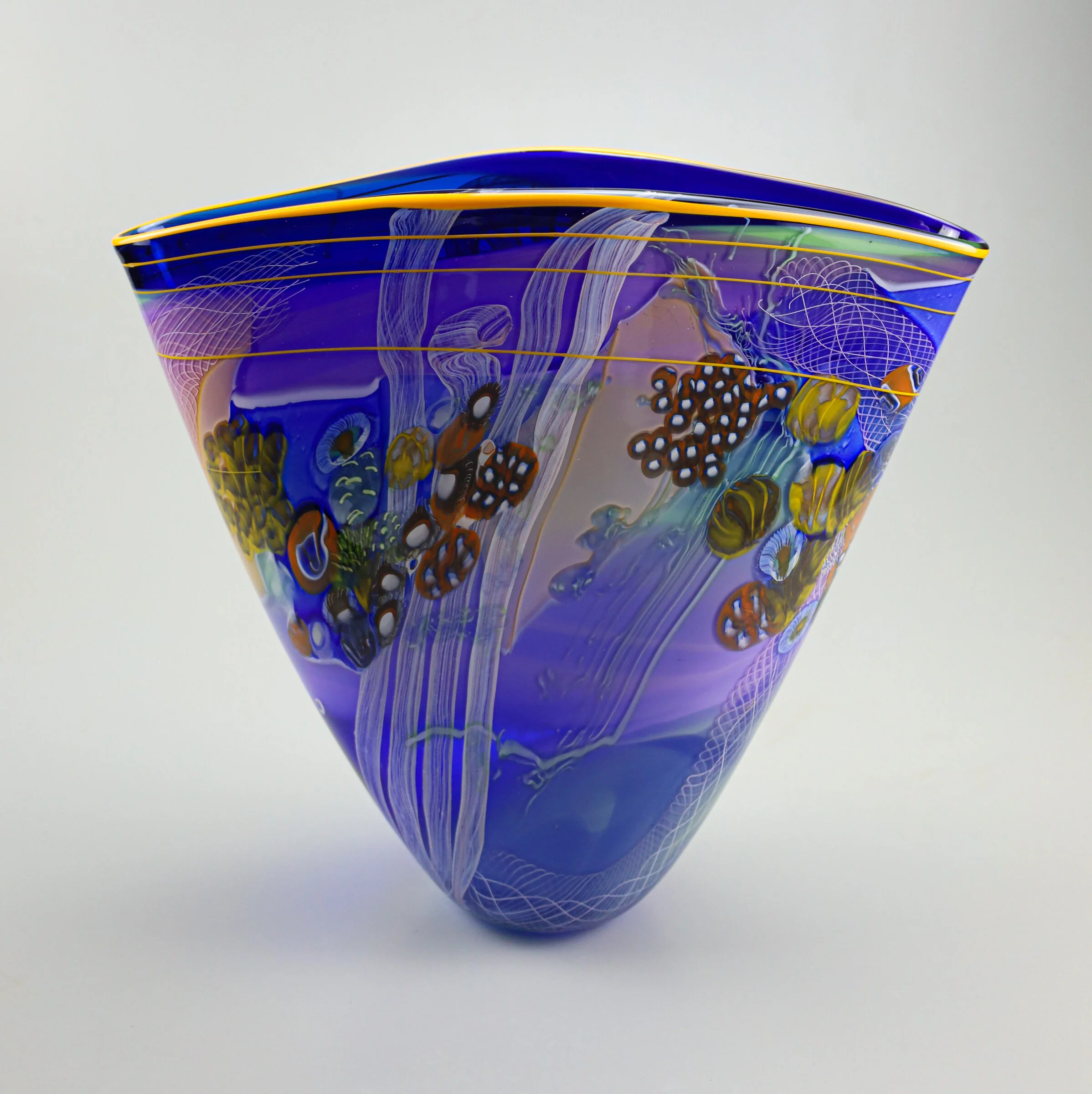 Color Field Vessel in Deep Ocean - Image 2