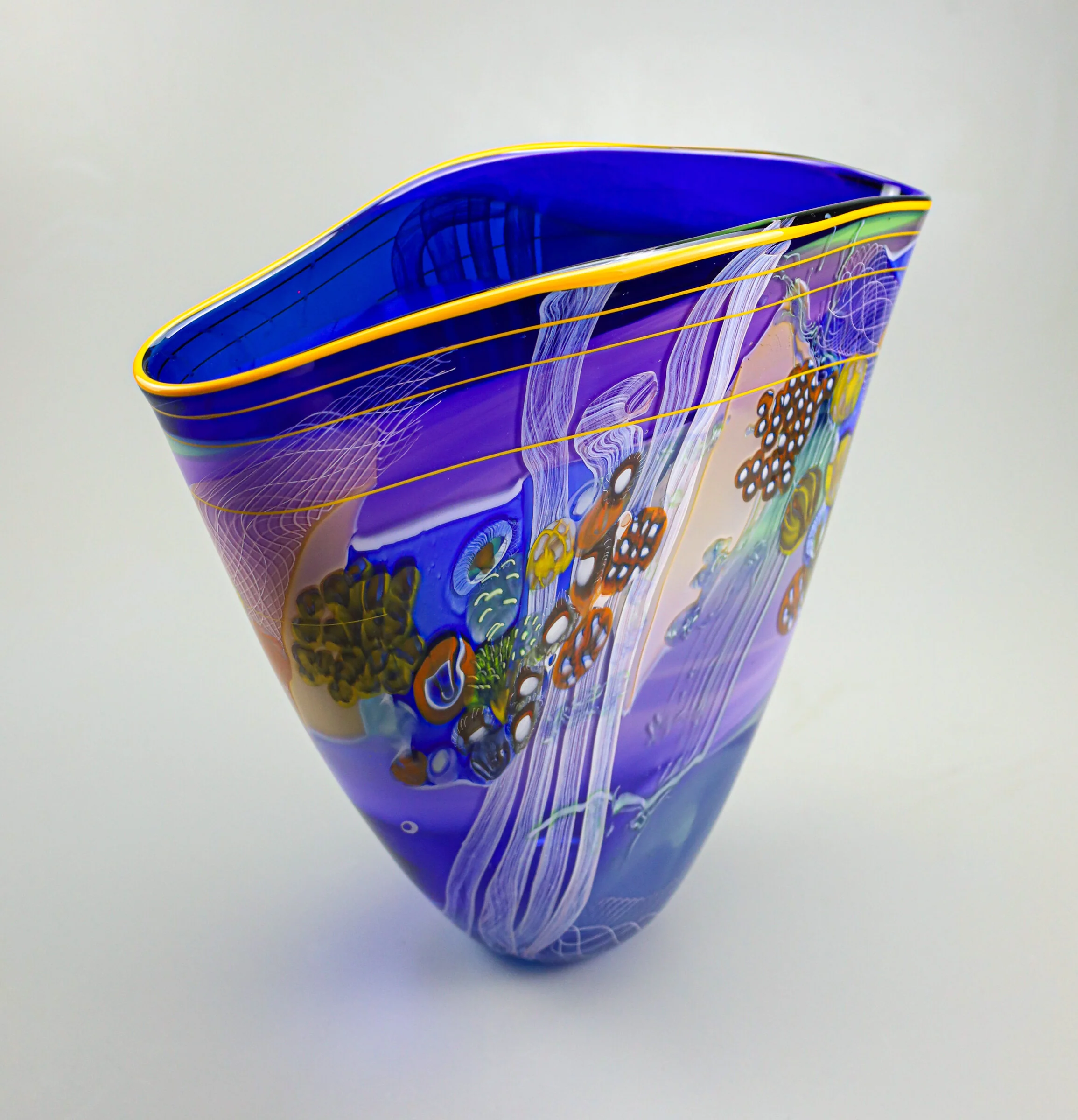 Color Field Vessel in Deep Ocean - Image 3
