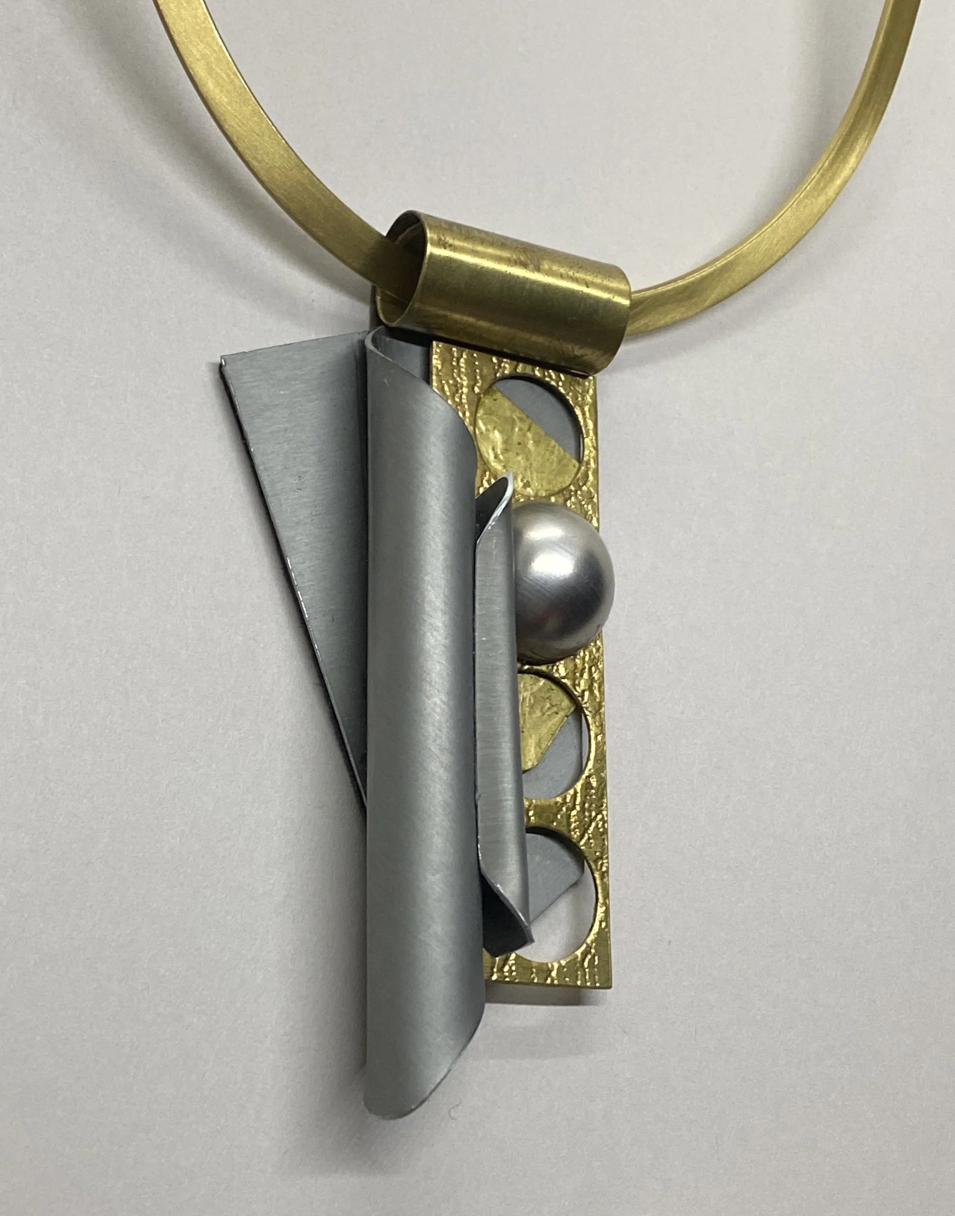 Art Sculpture Necklace - Image 2
