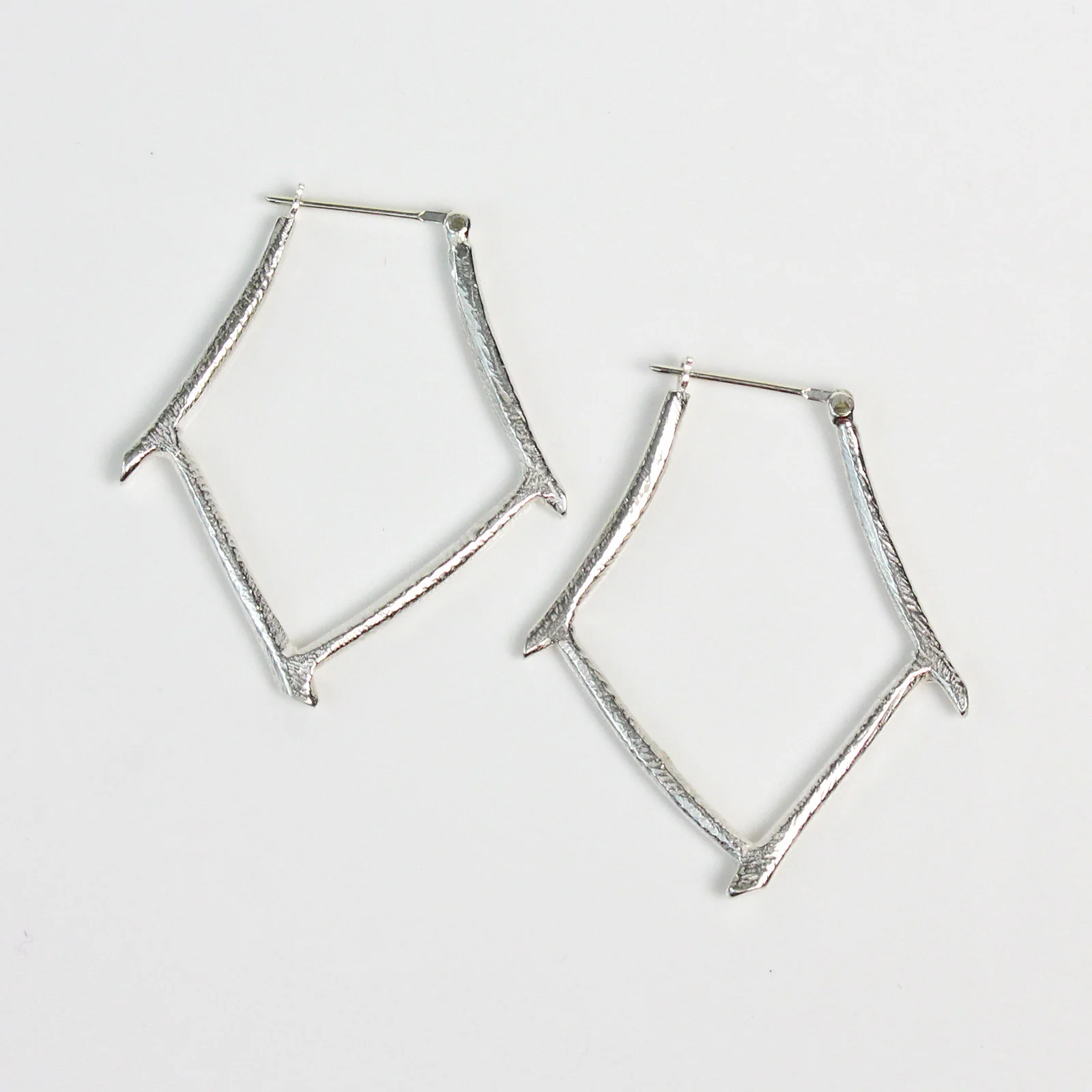 Bamboo Hoop Earrings