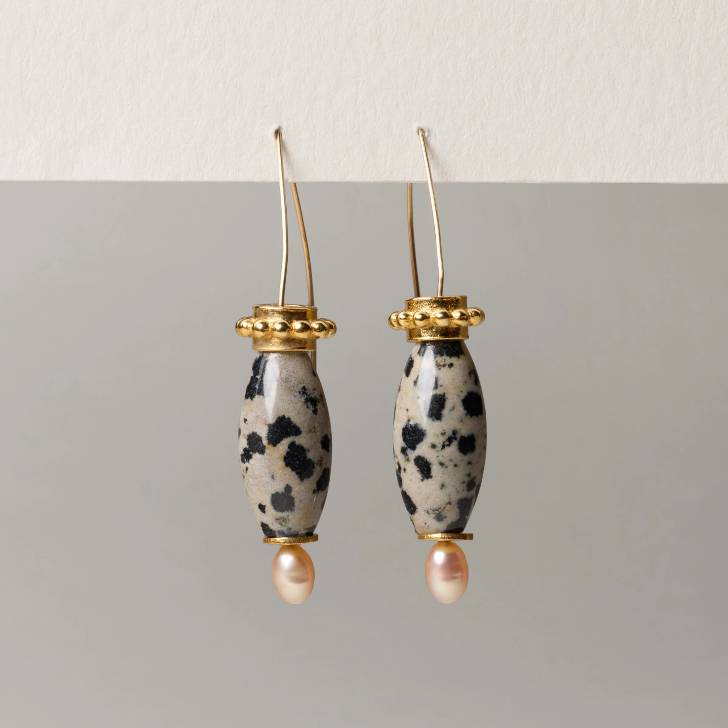Baroque Drop Earrings - Image 3