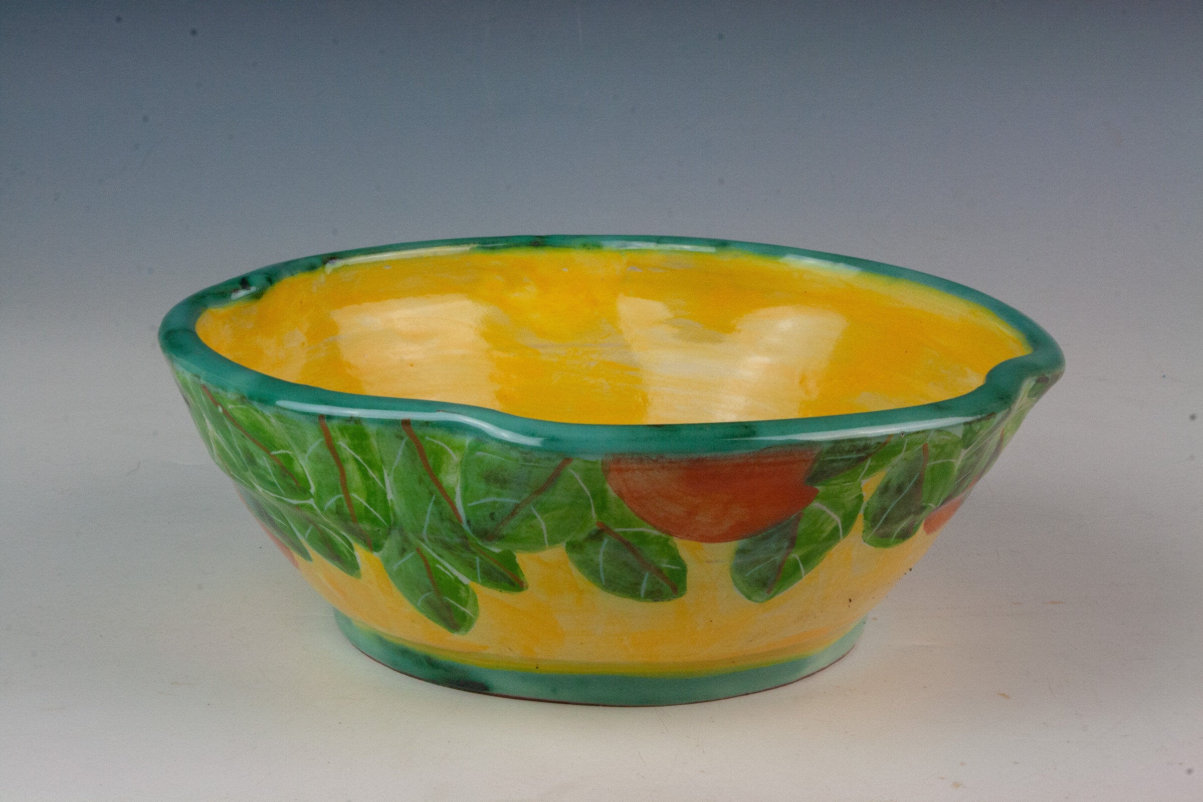 Bee and Oranges Serving Bowl - Image 2
