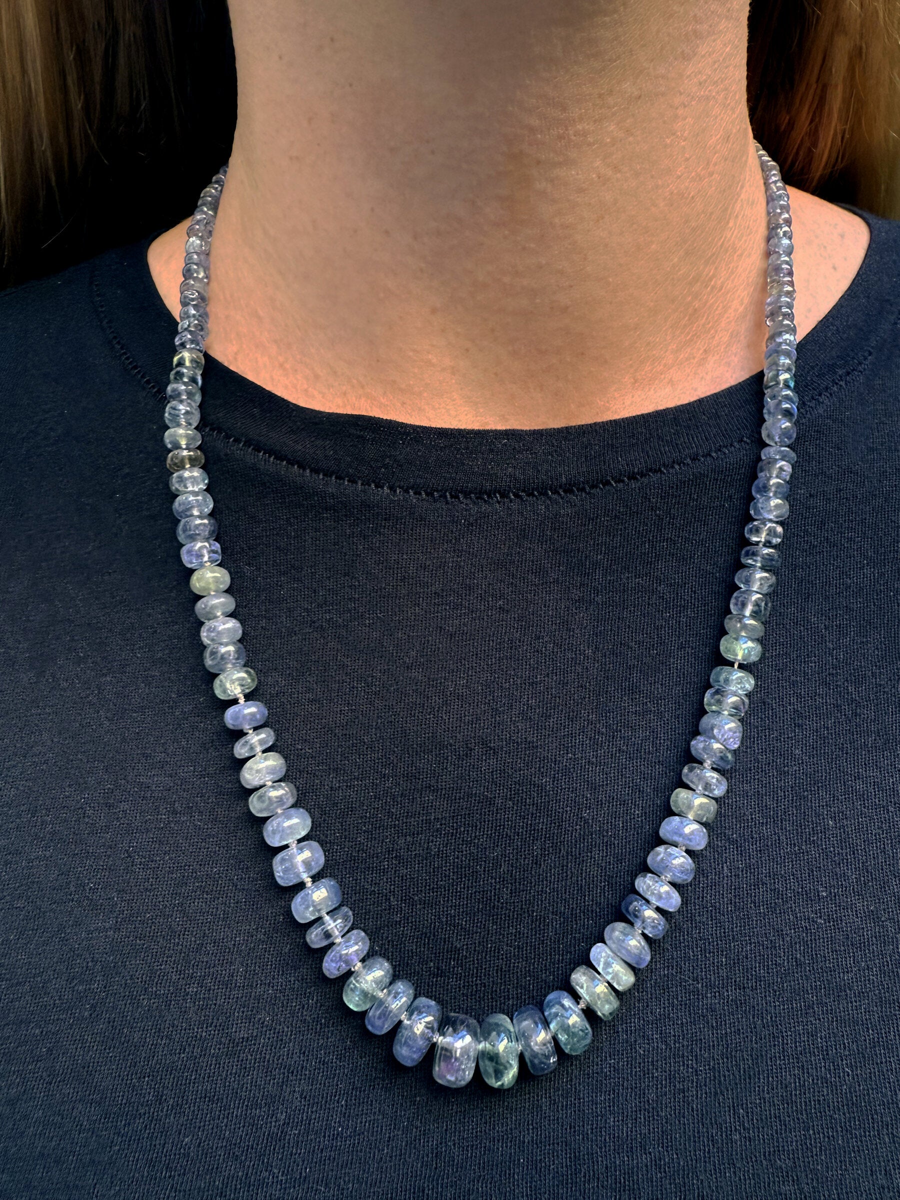 Bi-Color Tanzanite Candy Necklace - Image 2