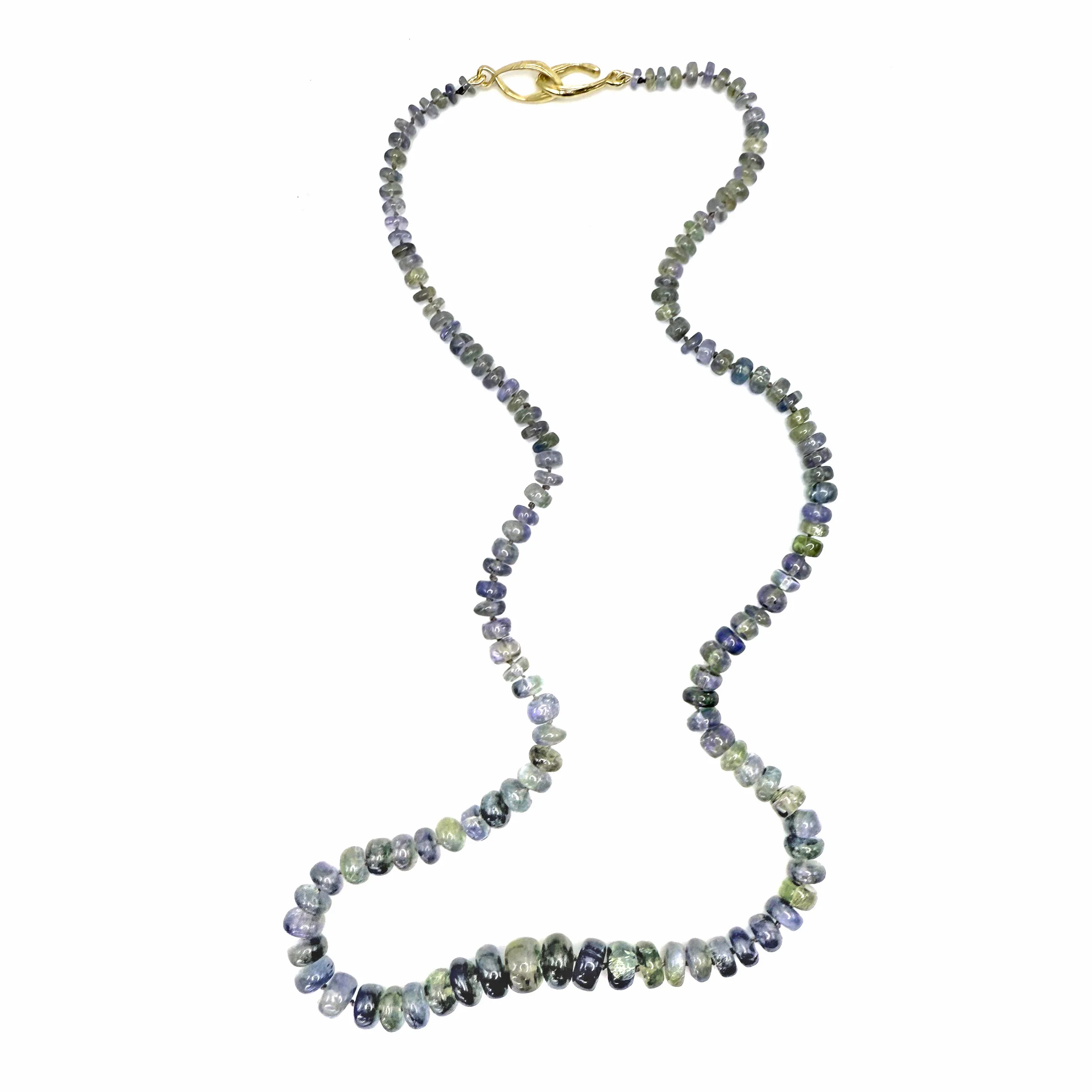 Bi-Color Tanzanite Candy Necklace - Image 3