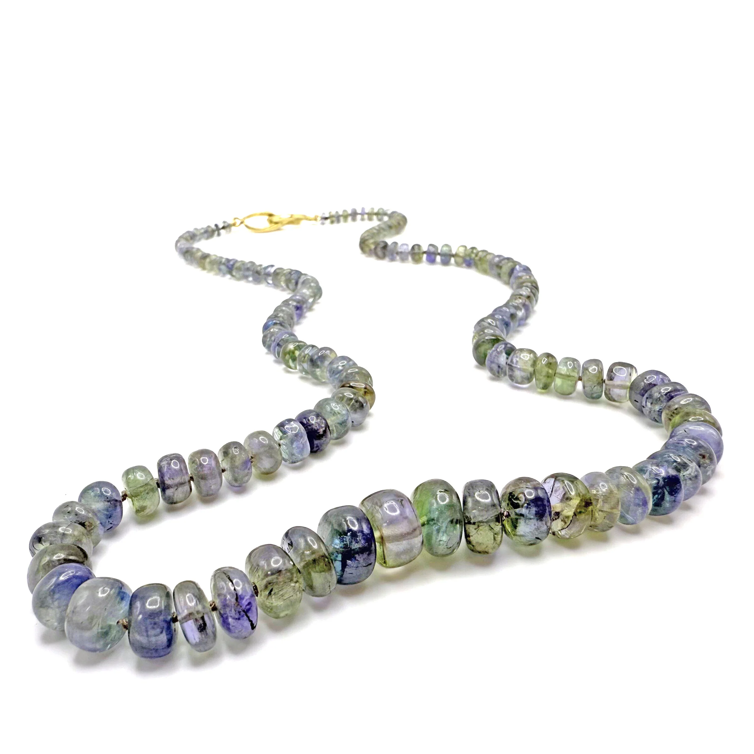 Bi-Color Tanzanite Candy Necklace - Image 4