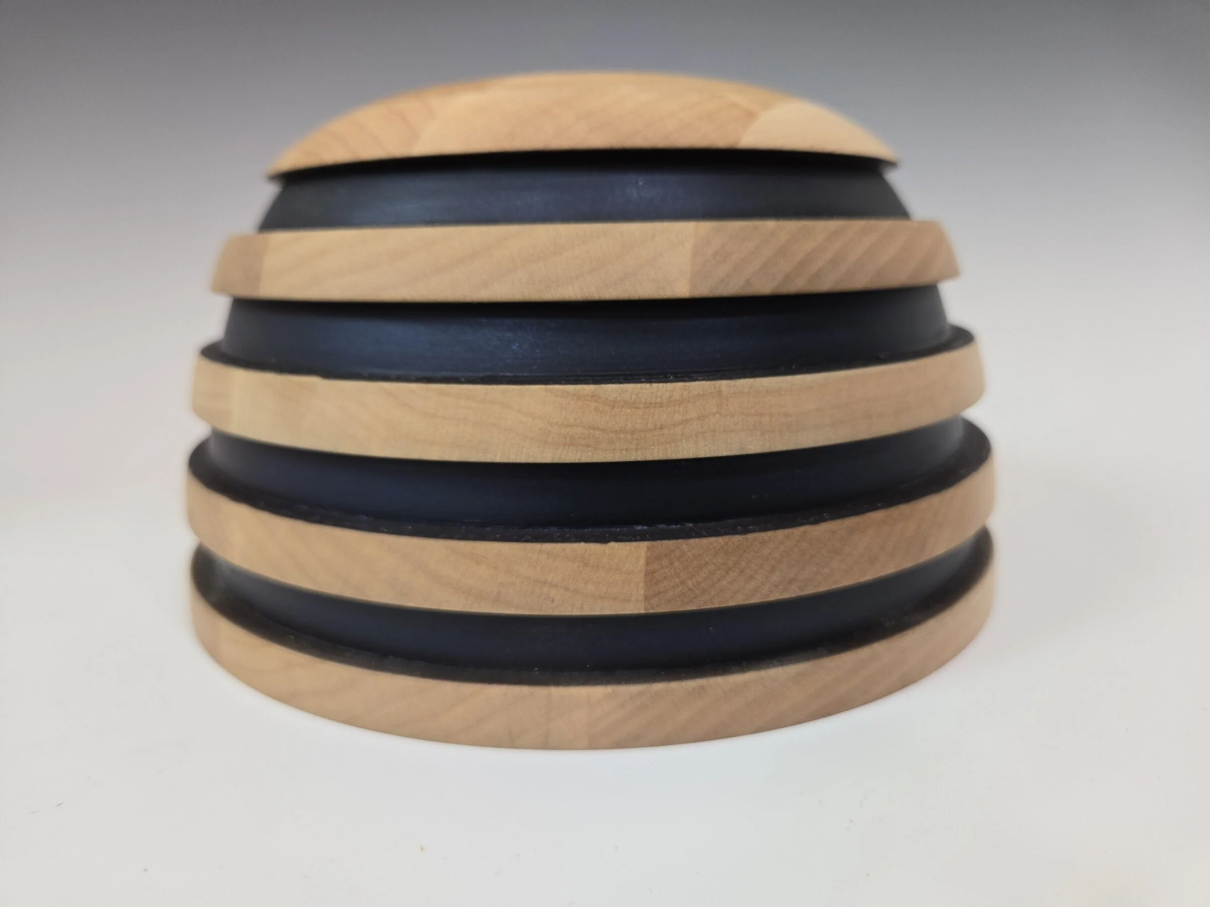 Black and Blue Iridescent Bowl - Image 3