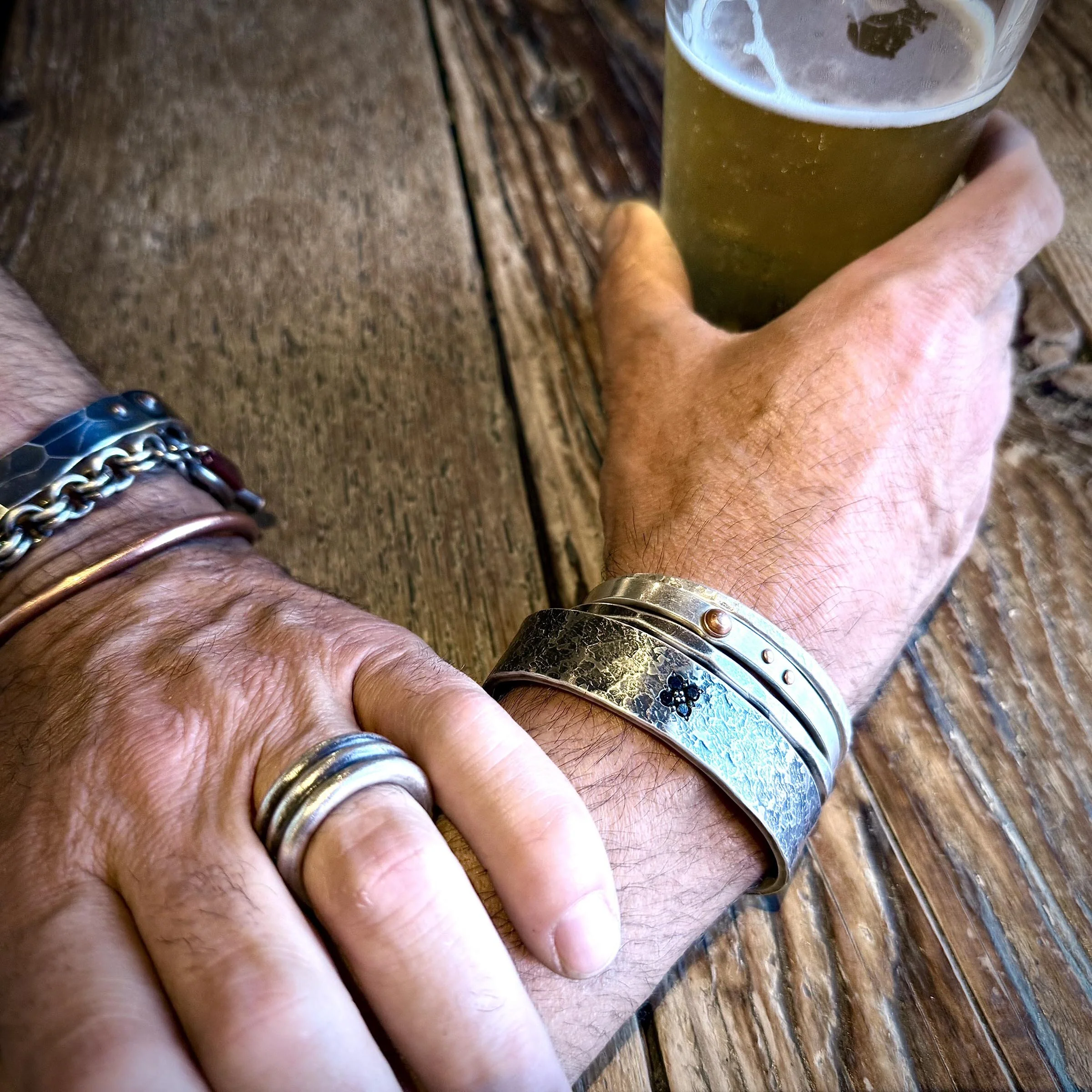 Black Diamond Forged Bracelet - Image 3