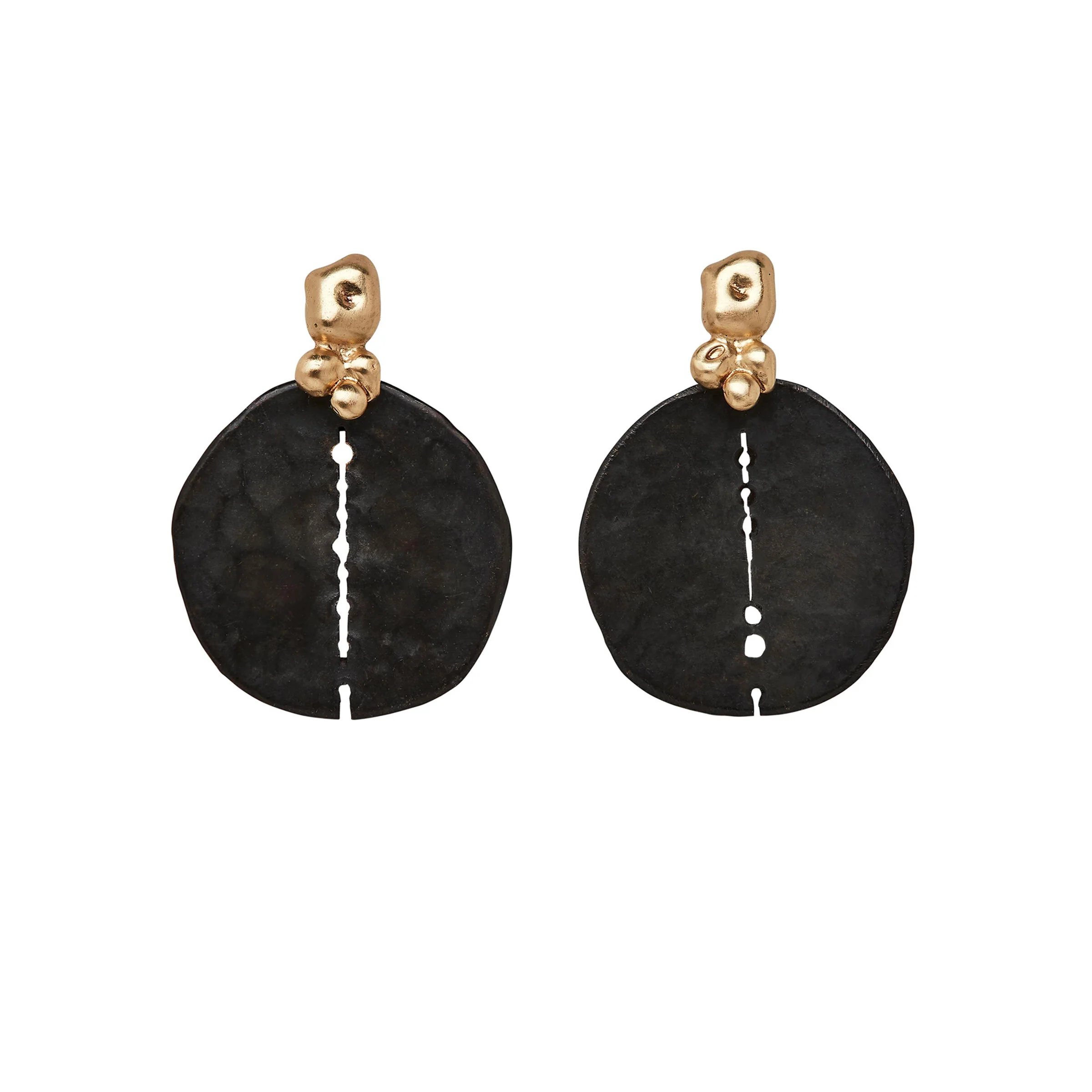 Black Orbit Earrings
