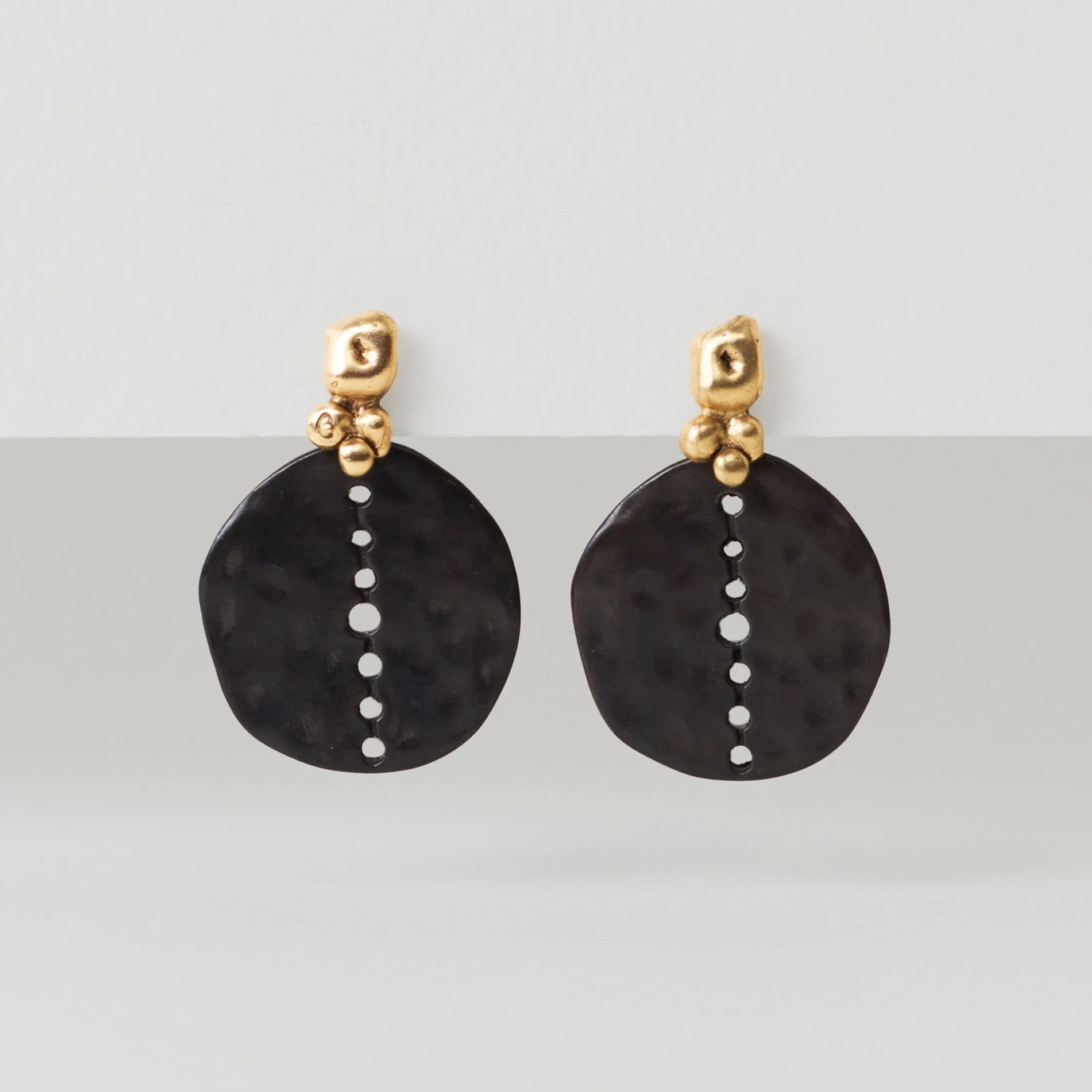 Black Orbit Earrings - Image 3