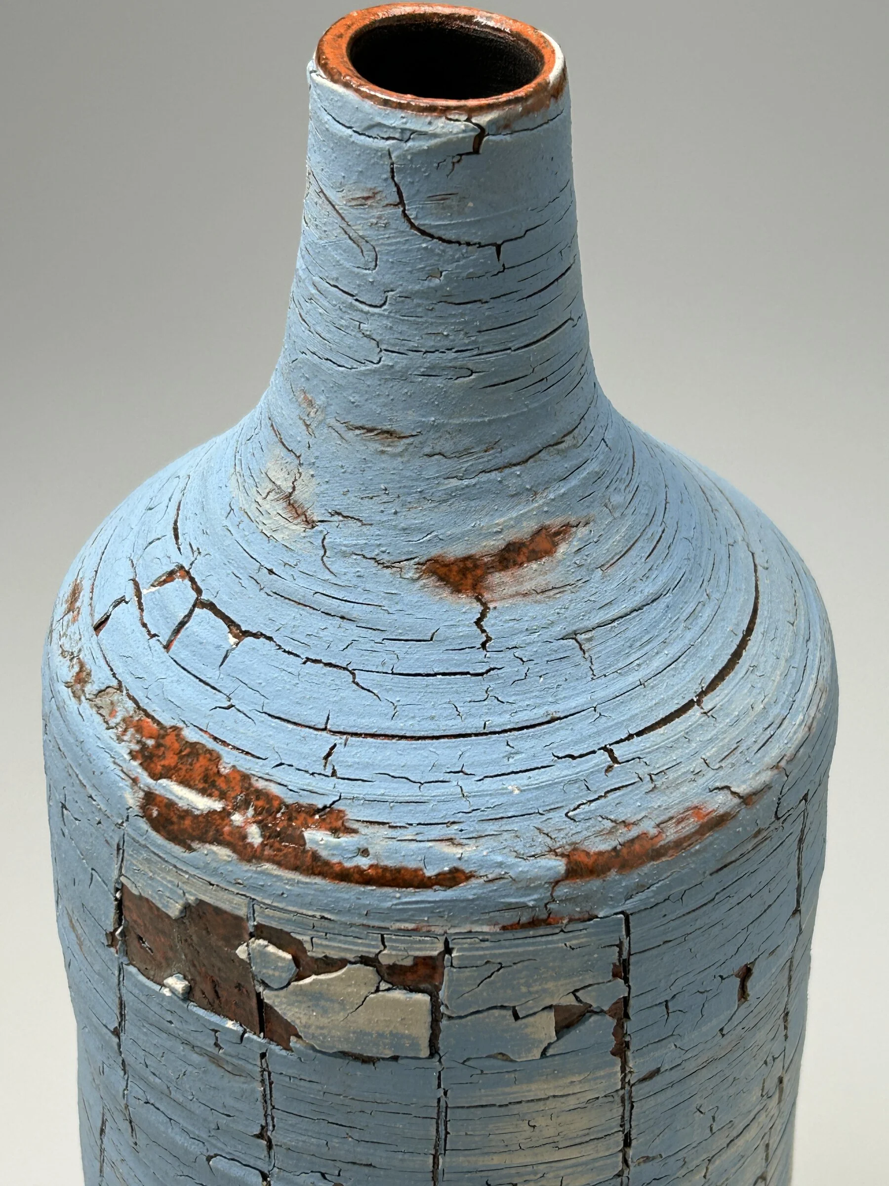 Blue Crackle Bottle - Image 2