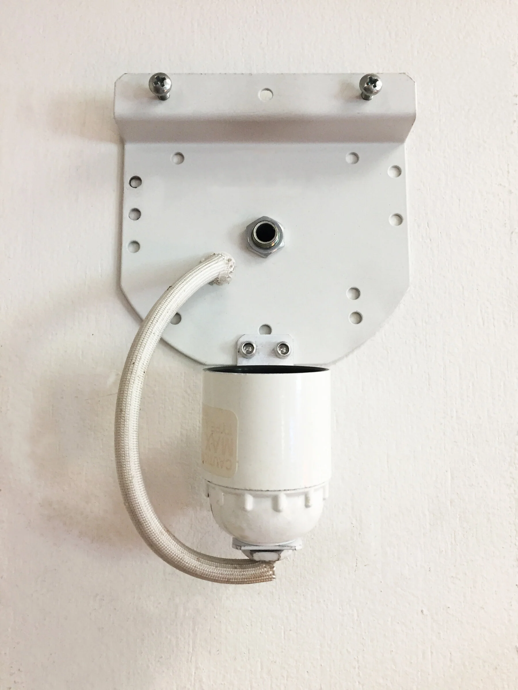 Blue Steel Cylinder Sconce - Image 4
