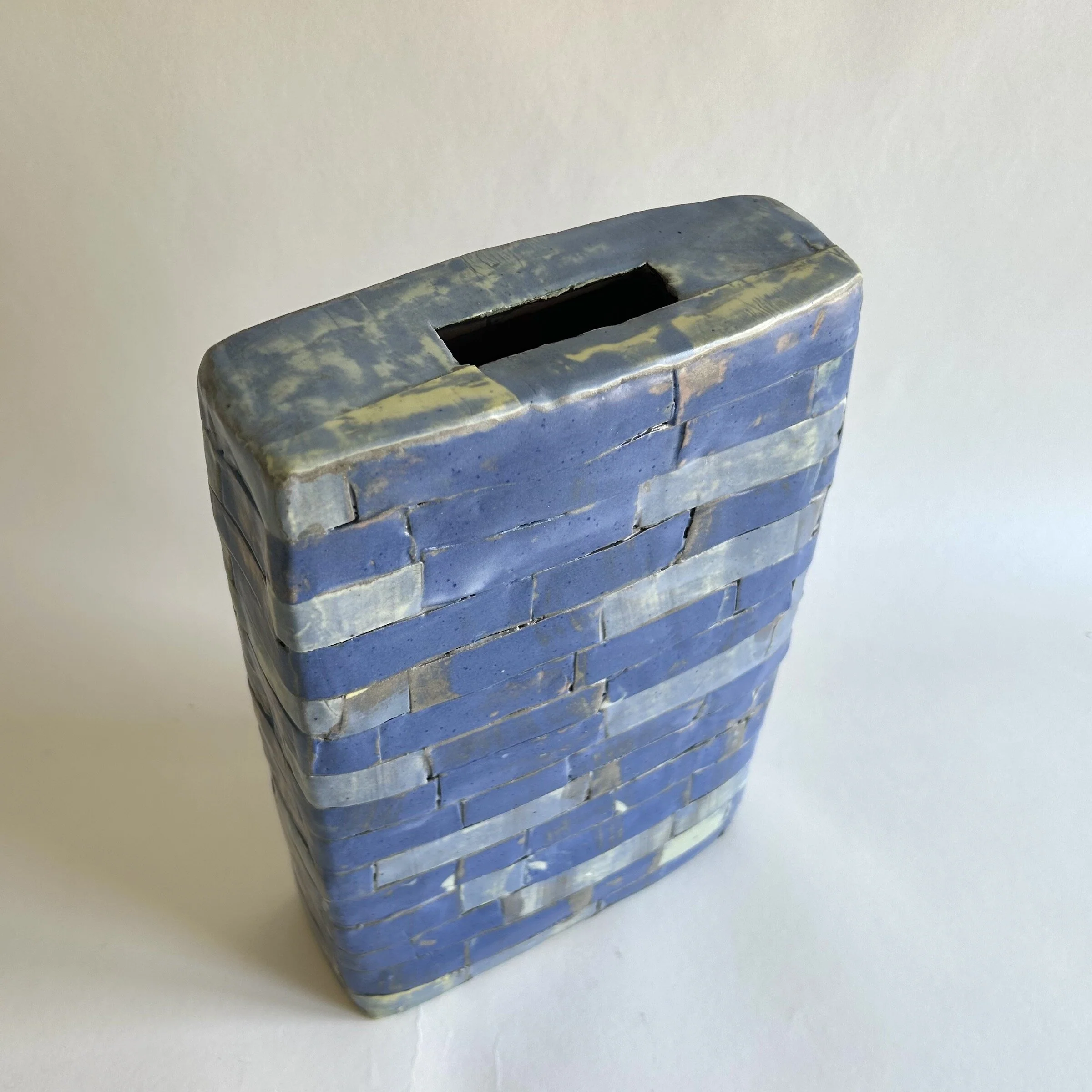 Blue Tablet Vase - Image 3