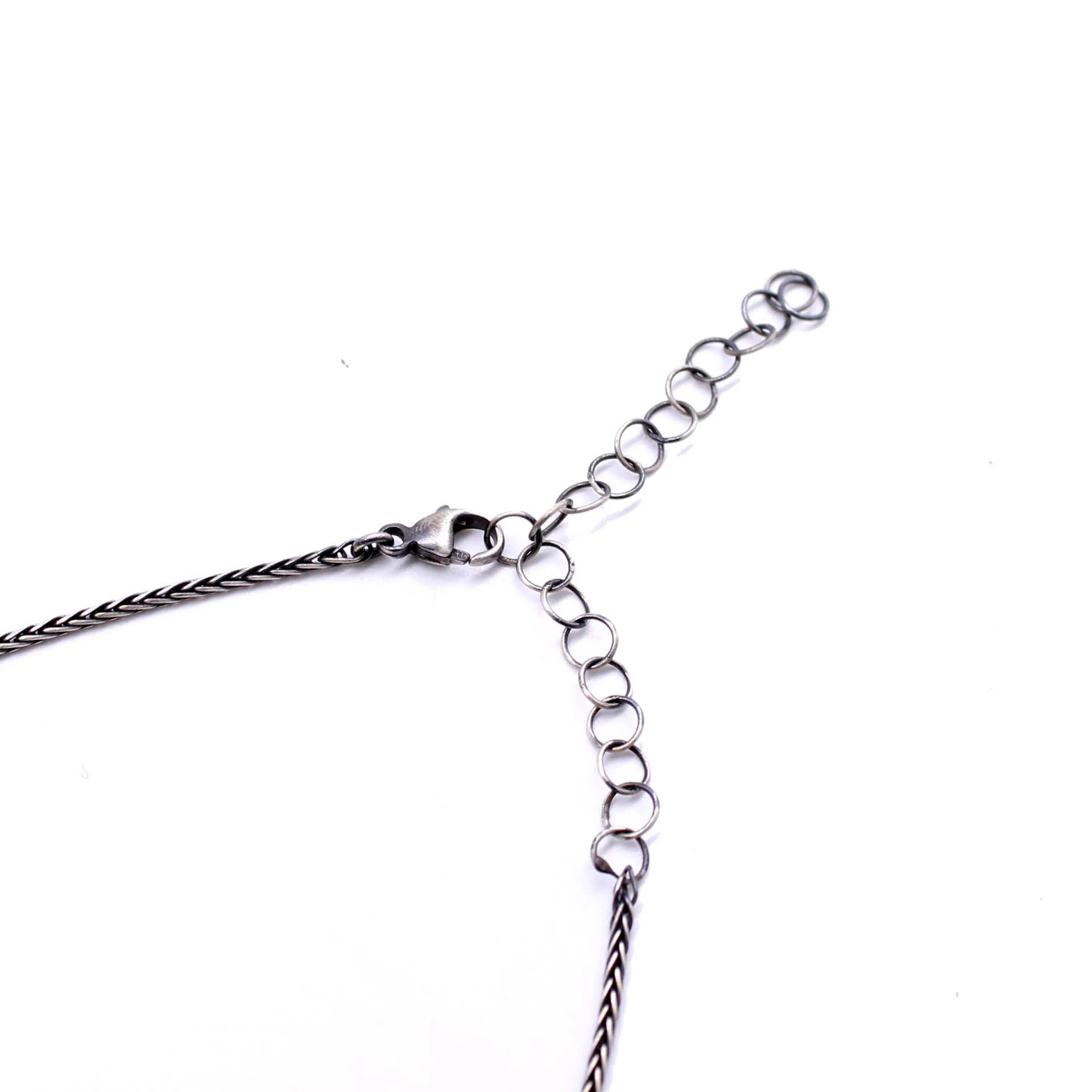 Blue & Yellow Flower Pendant - Image 3