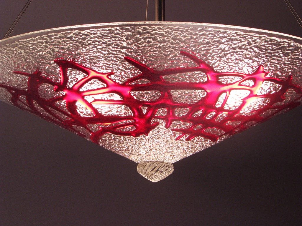 Bramble Pendant Lamp - Ruby - Image 3