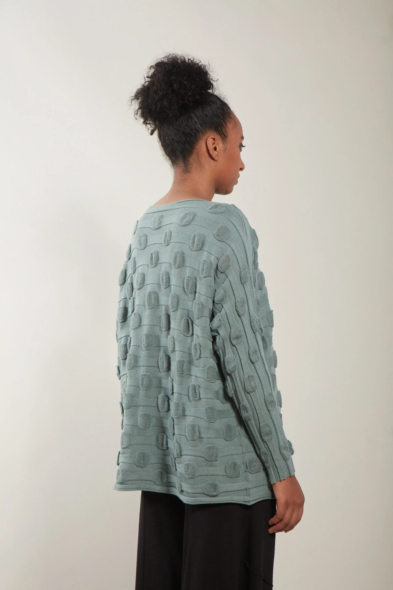 Bubble Sweater - Sage - Image 2