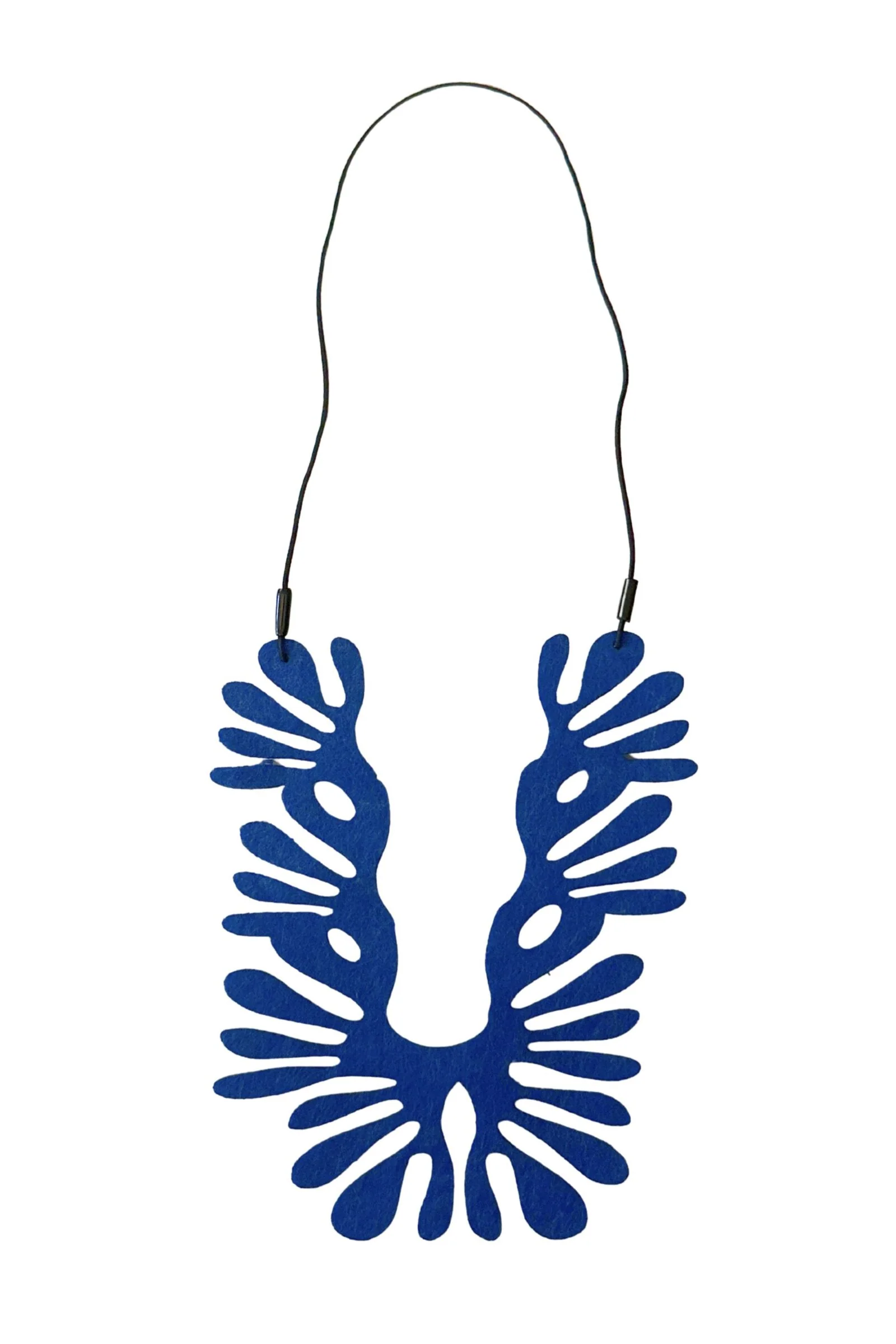 Cactus Petals Necklace - Blue