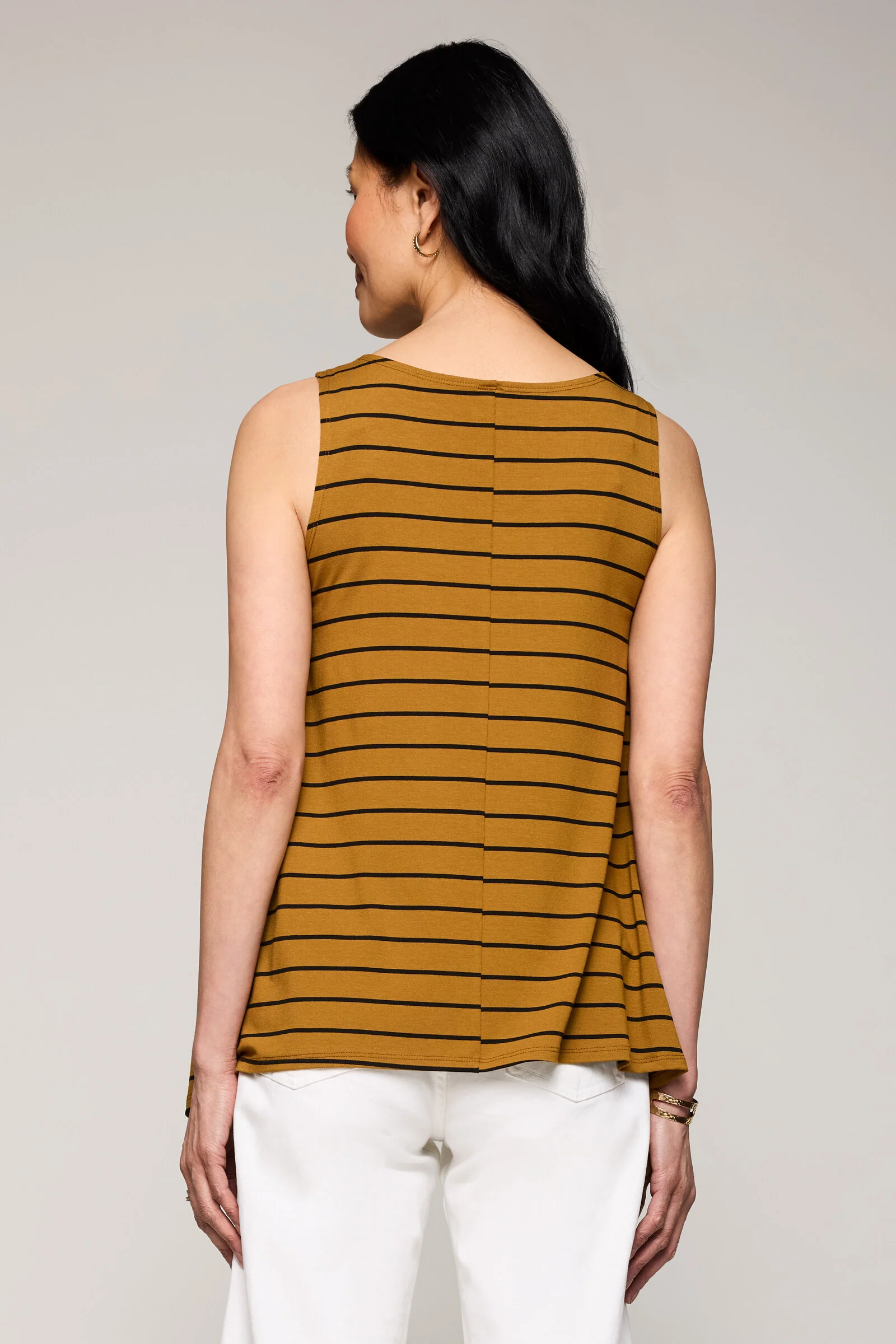 Caledonia Tank - Bronze Riviera Stripe - Image 3