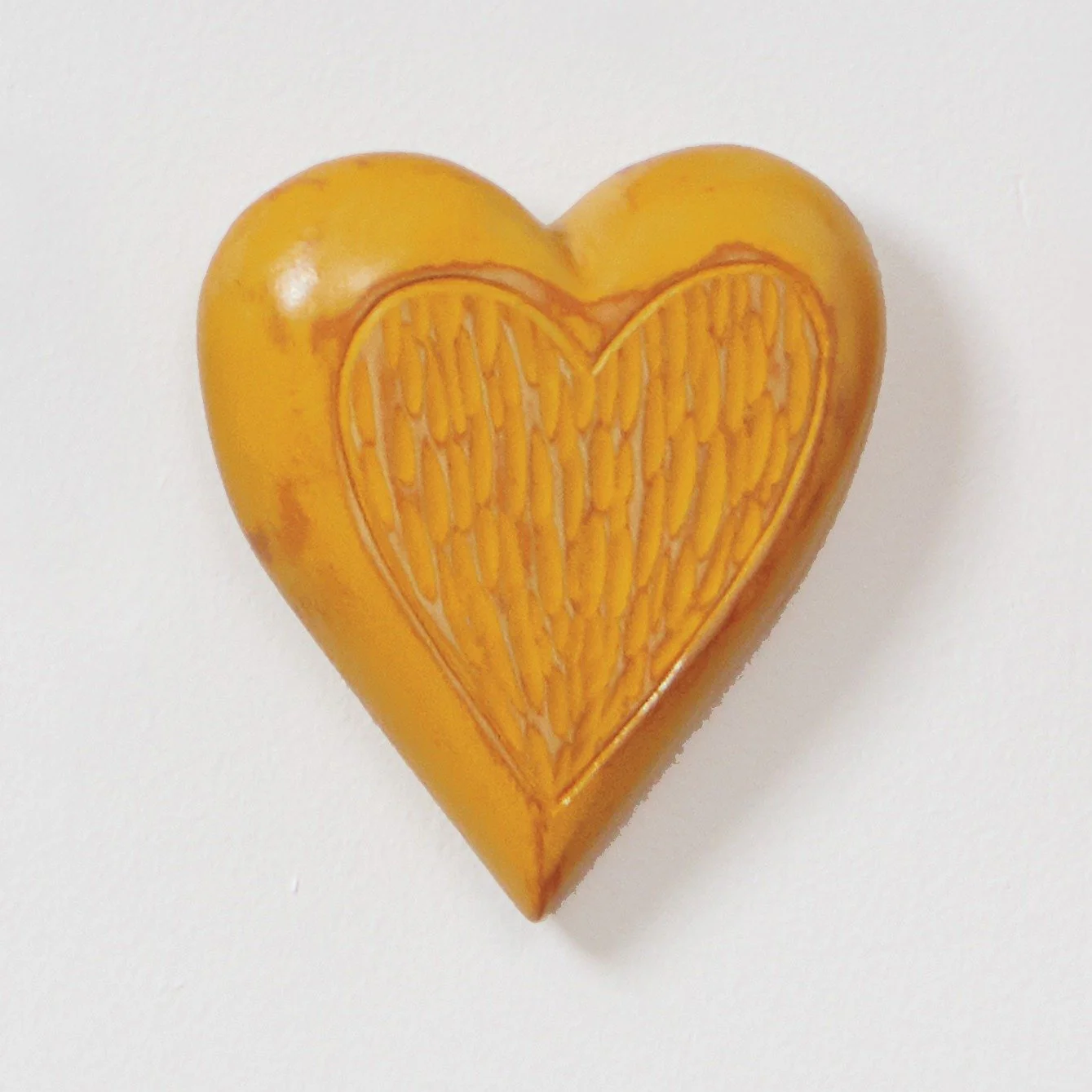 Carved Wood Heart - Image 10