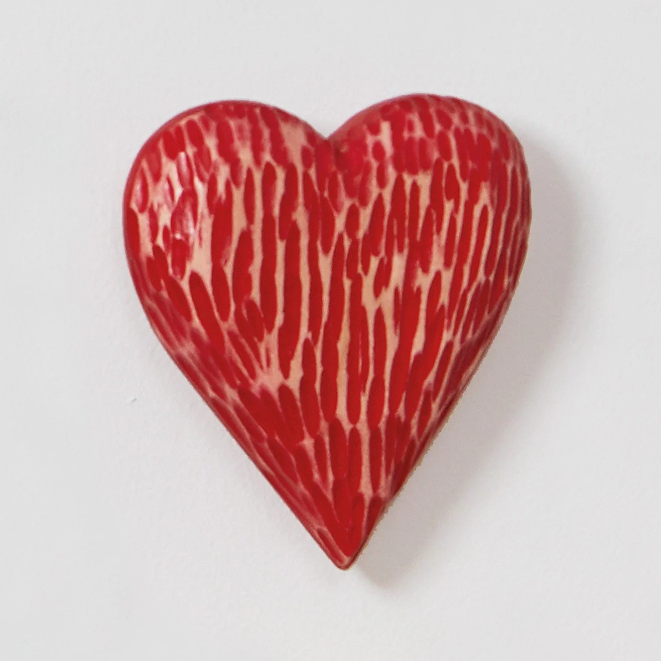 Carved Wood Heart - Image 7