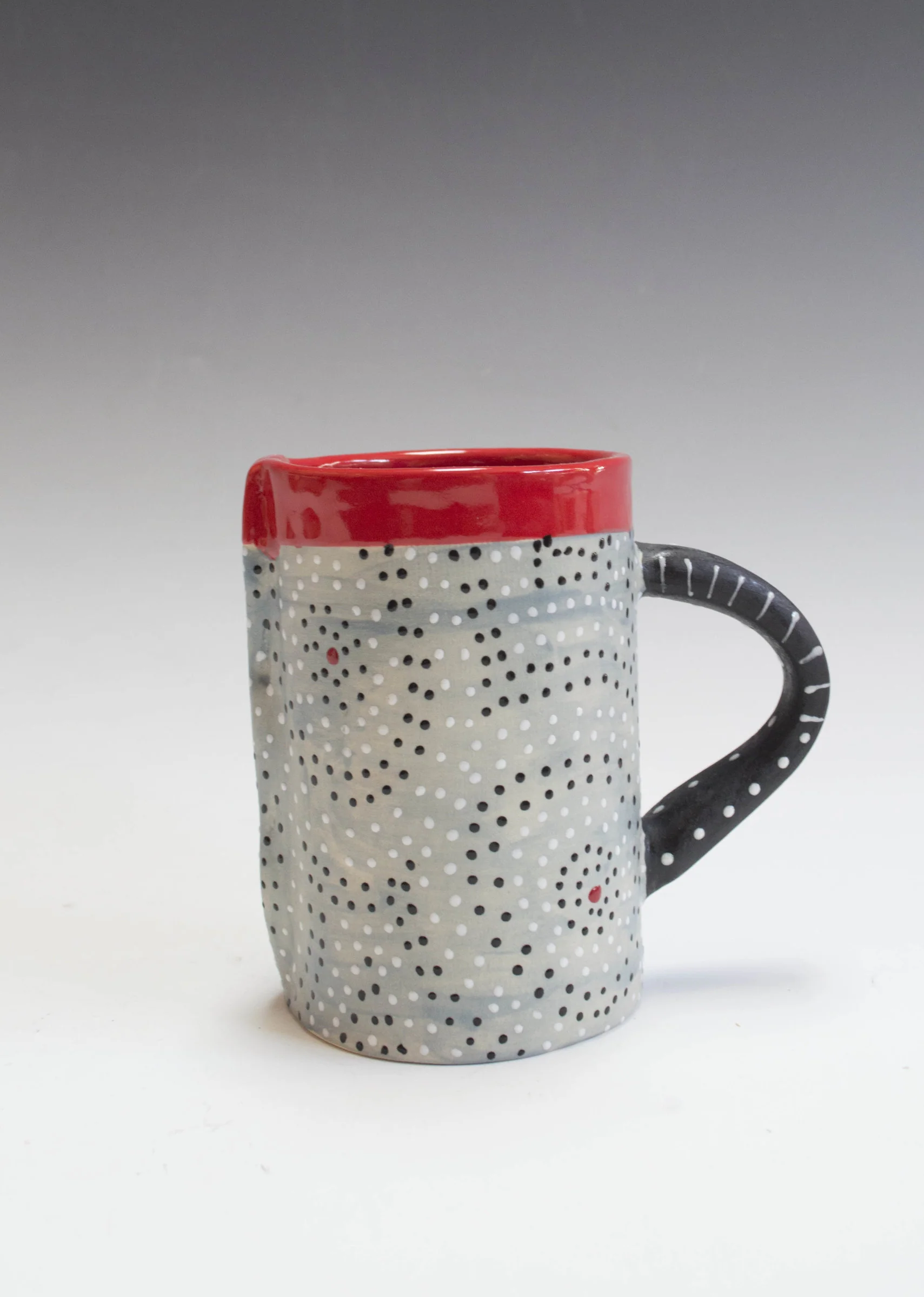 Gray Washed Circle Mug - Image 3