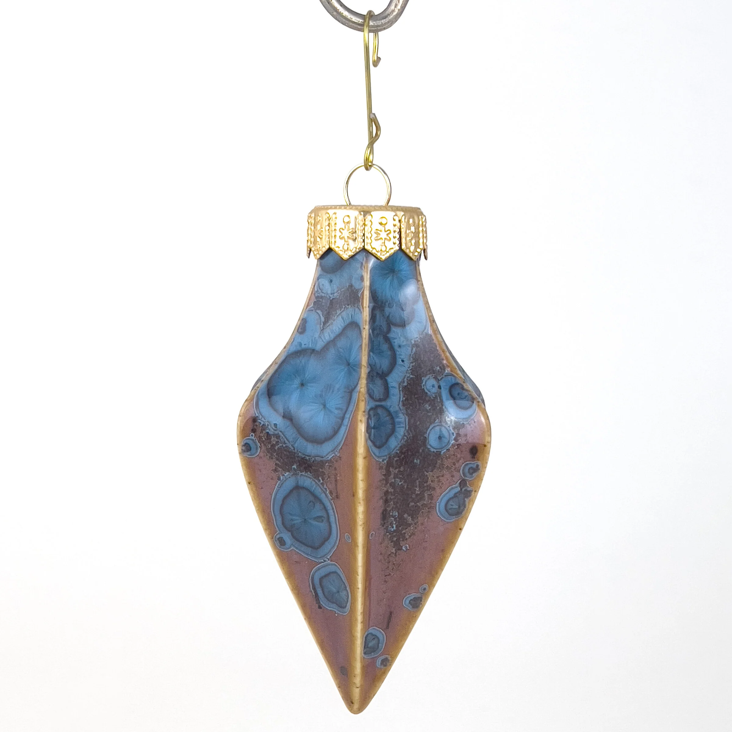 Crystalline Star Ornament in Nickel Sorbet - Image 2
