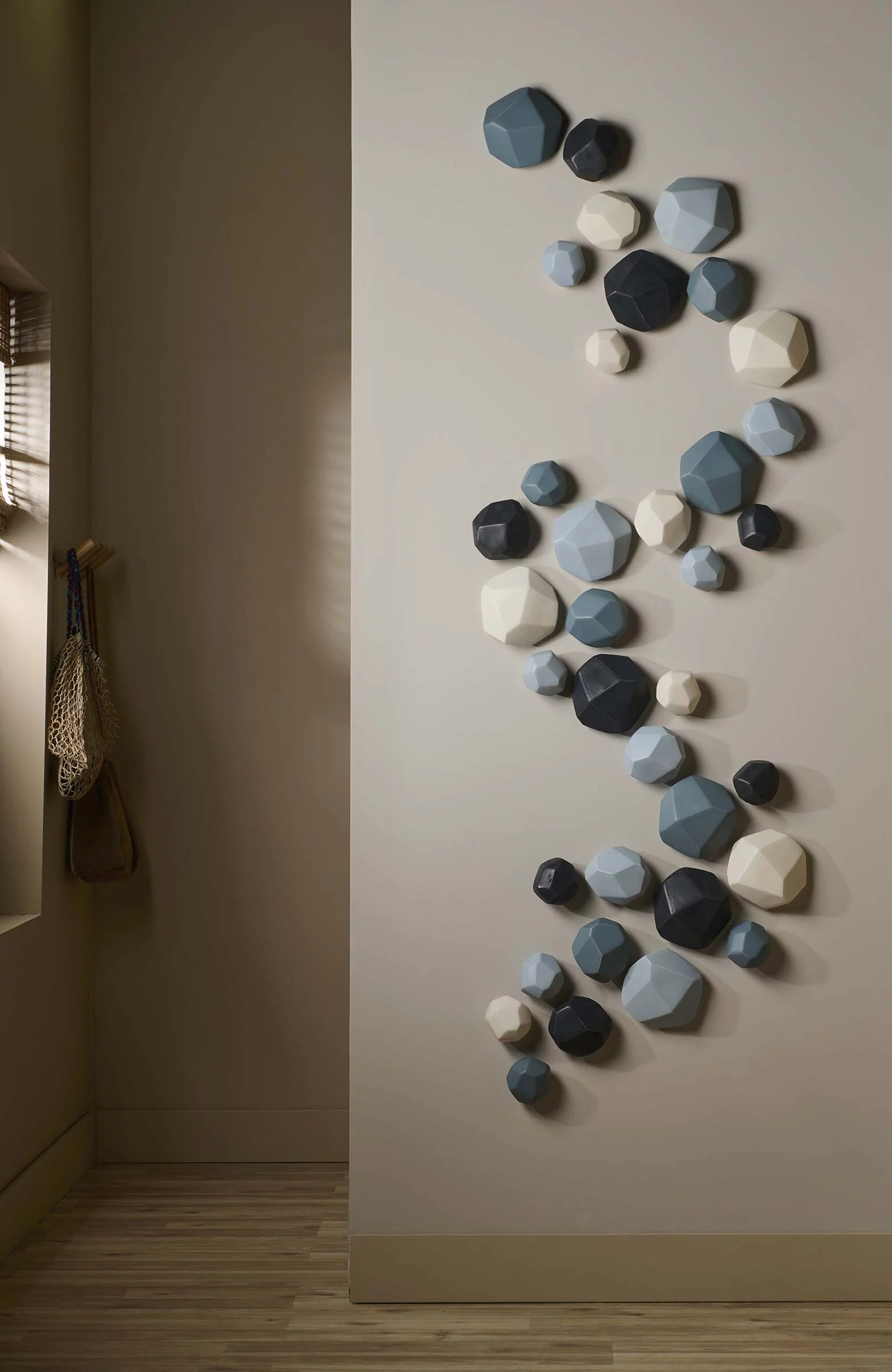 Geometric Wall Stones, Set of 36 - Image 2