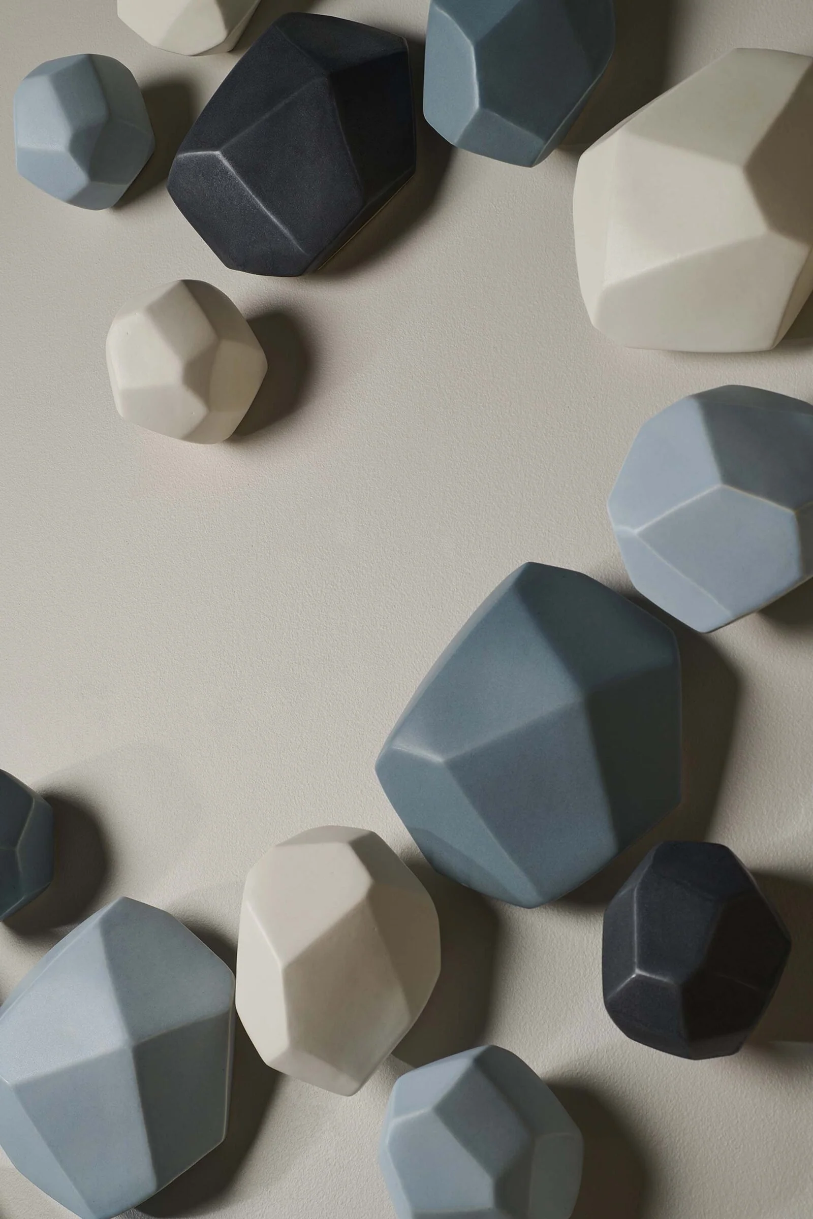 Geometric Wall Stones, Set of 36 - Image 4