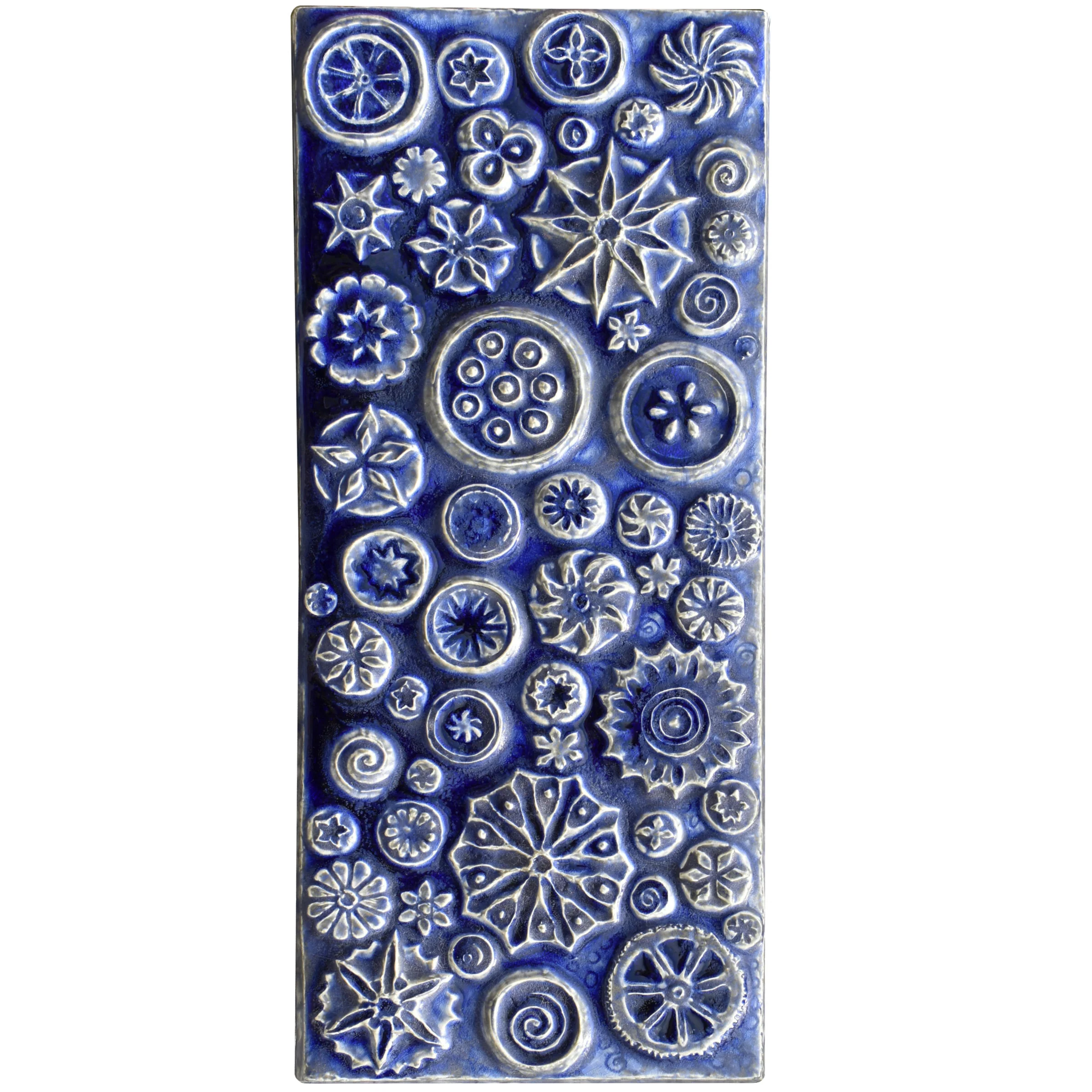 Mosaic of Circles Tile in Night Sky - Image 3