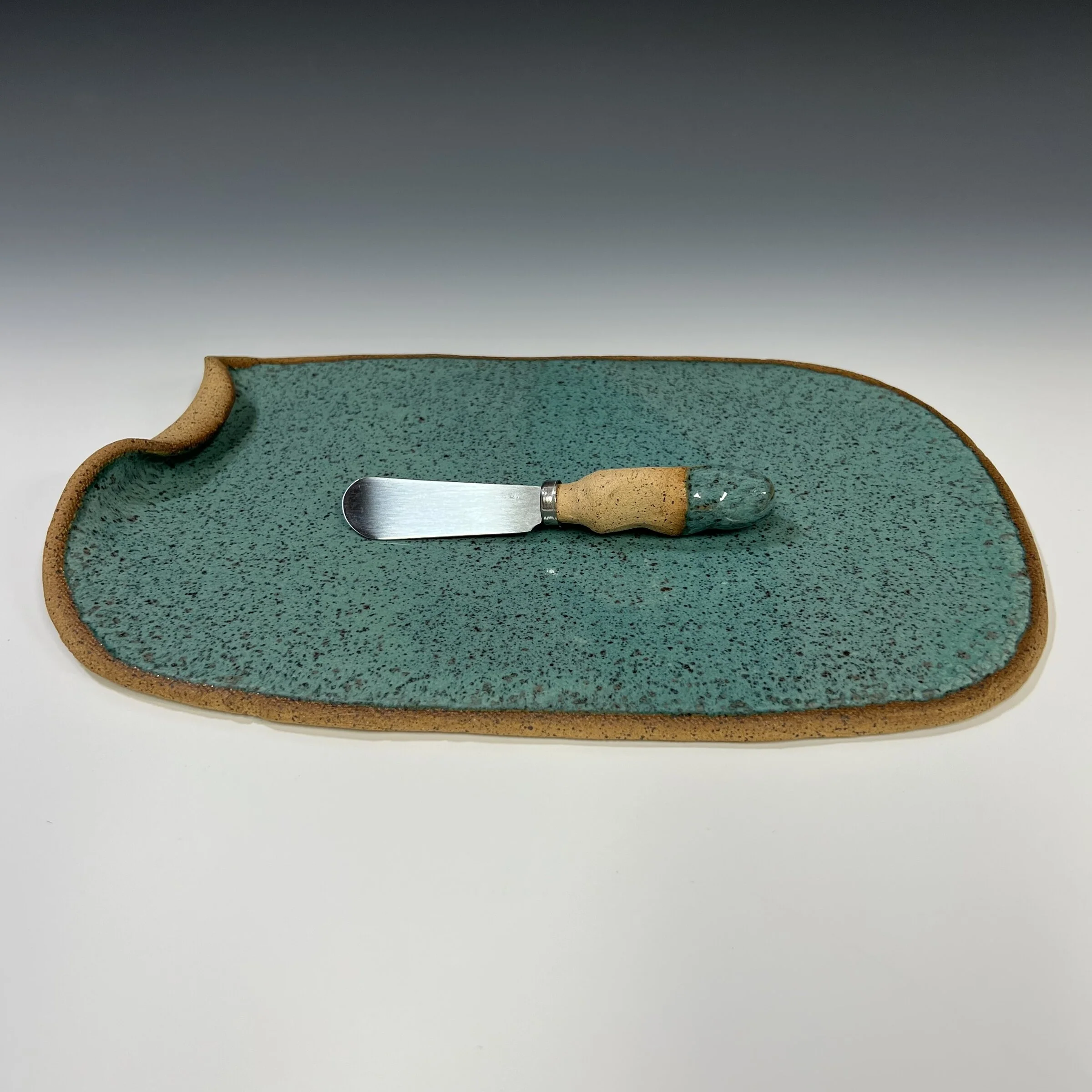 Cheese Tray with Spreader - Image 4