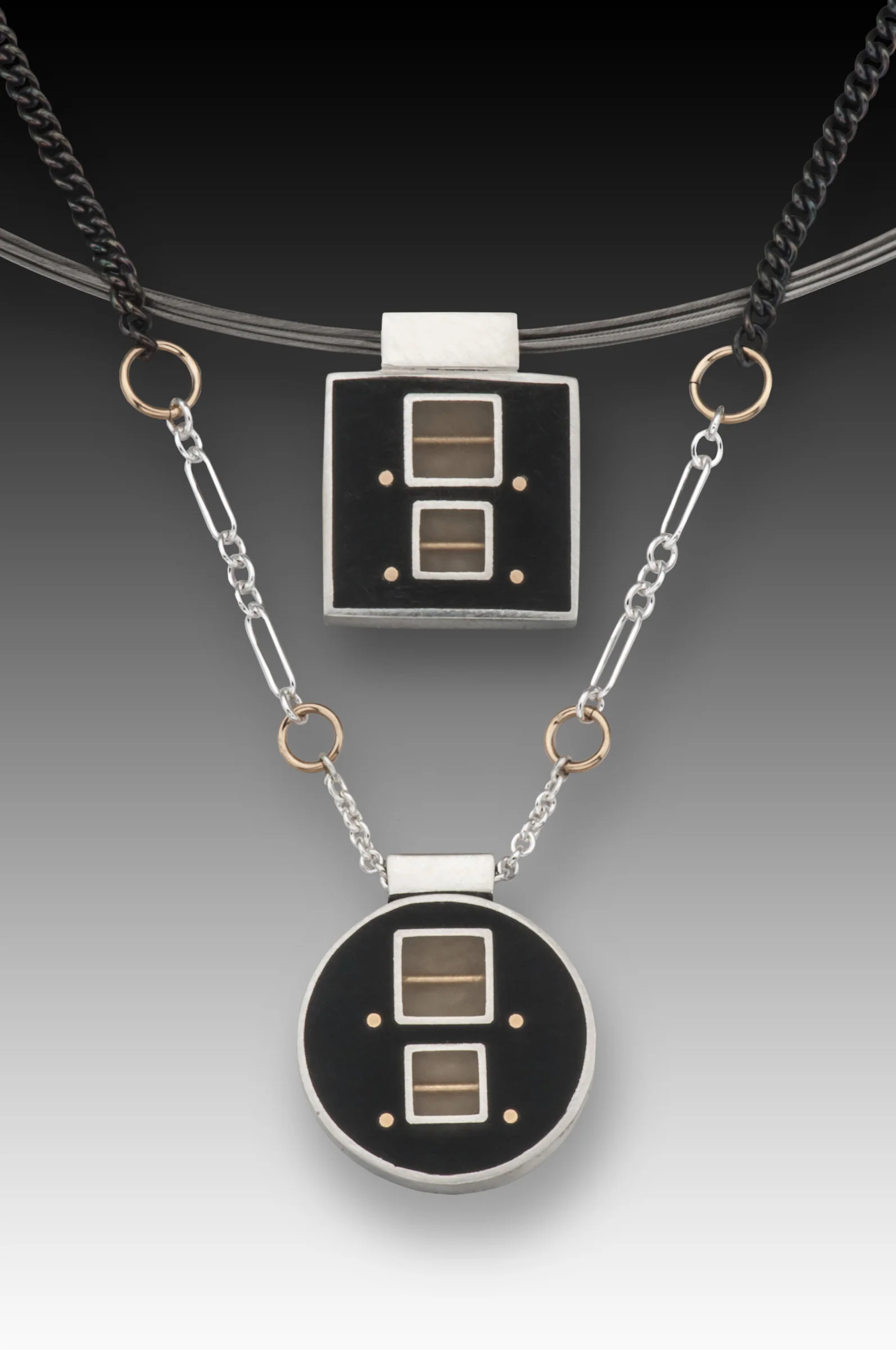 Chris Square Necklace - Chris Square Necklace
