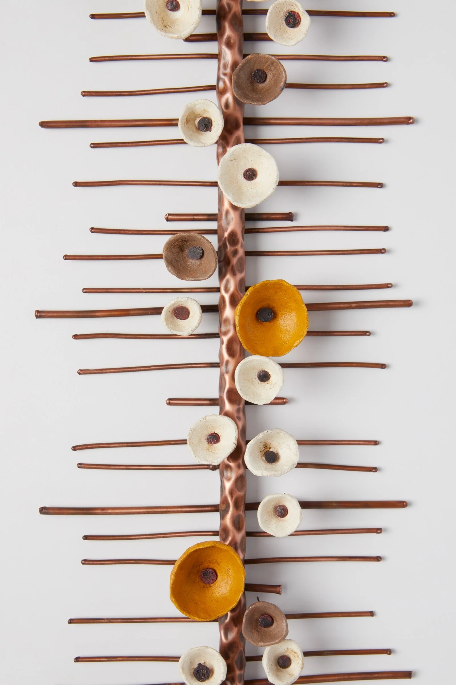 Climbing Blossom Wall Bands - Ochre - Image 2