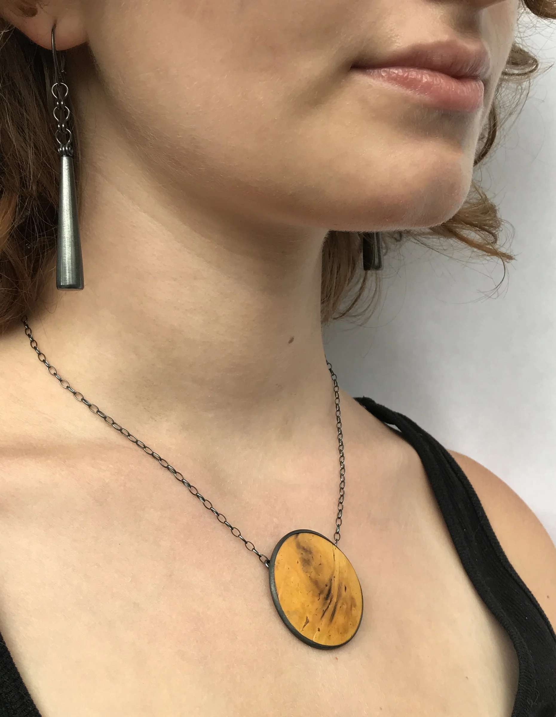 Coconut Disc Pendant - Image 2