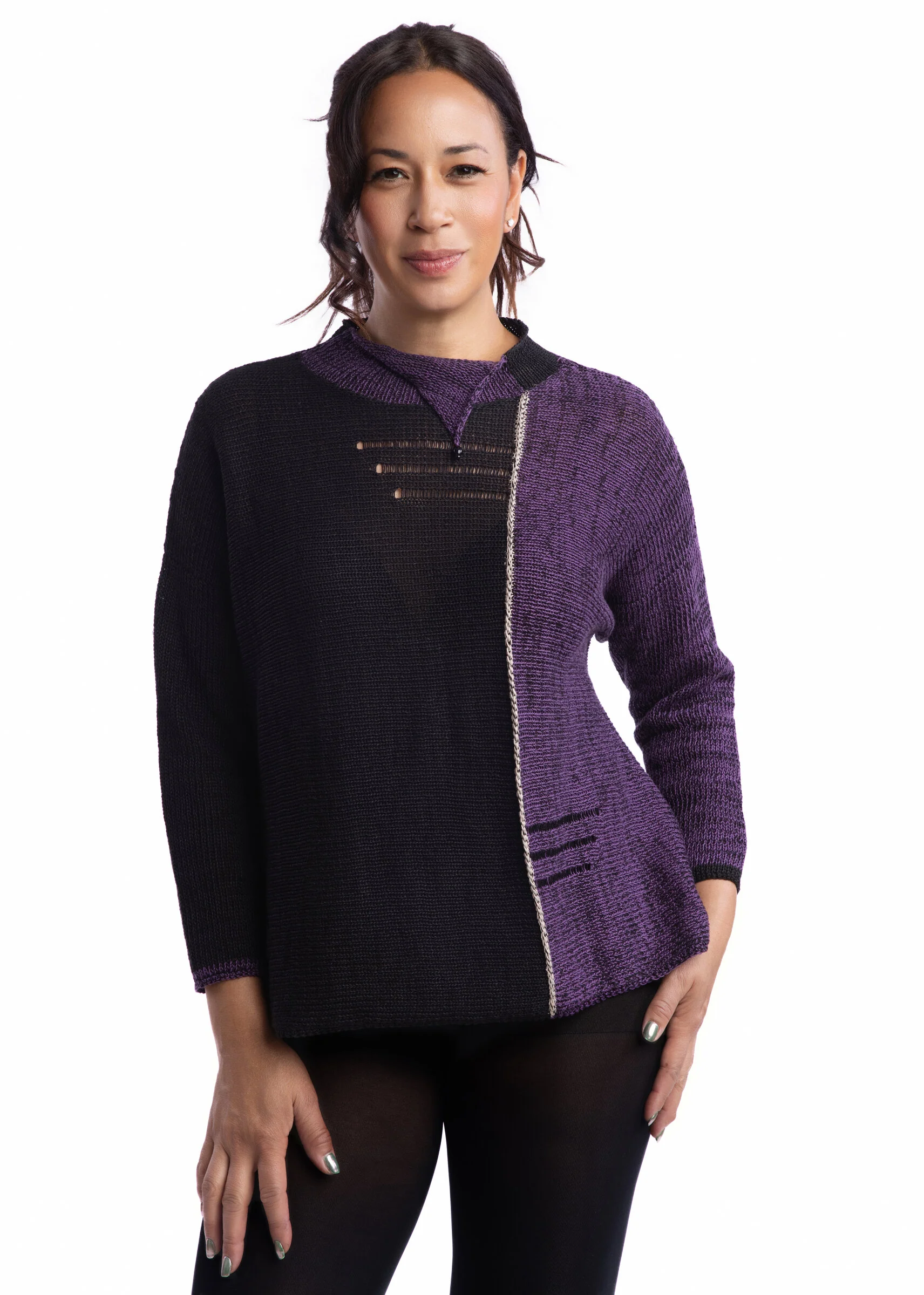 Color Block Sweater - Image 7