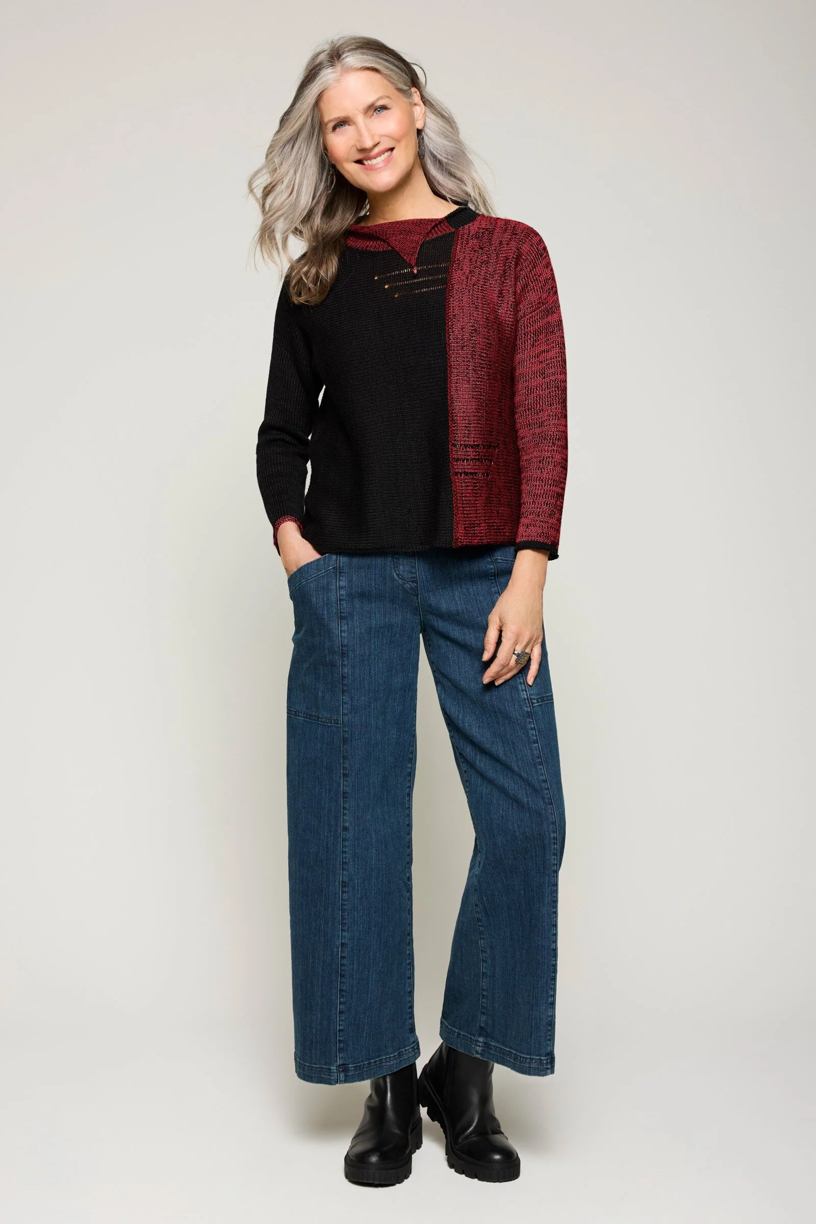 Color Block Sweater - Image 5