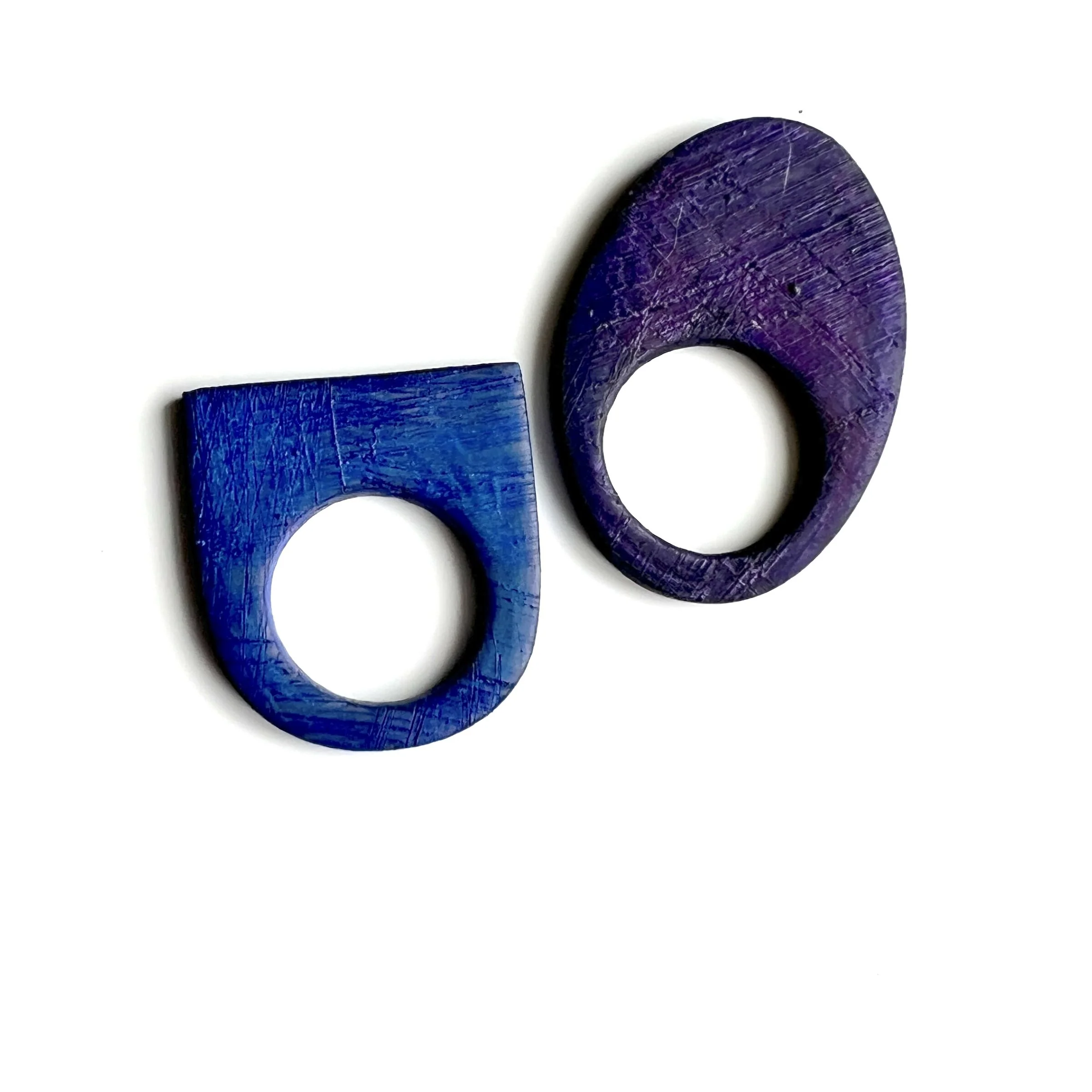 Colorful Shield Ring Set - Image 3