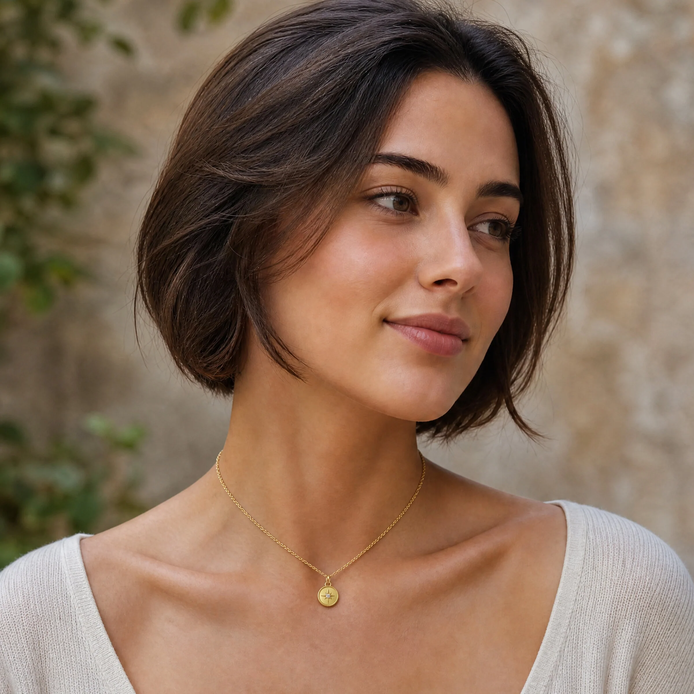 Compass Diamond Pendant - Image 4