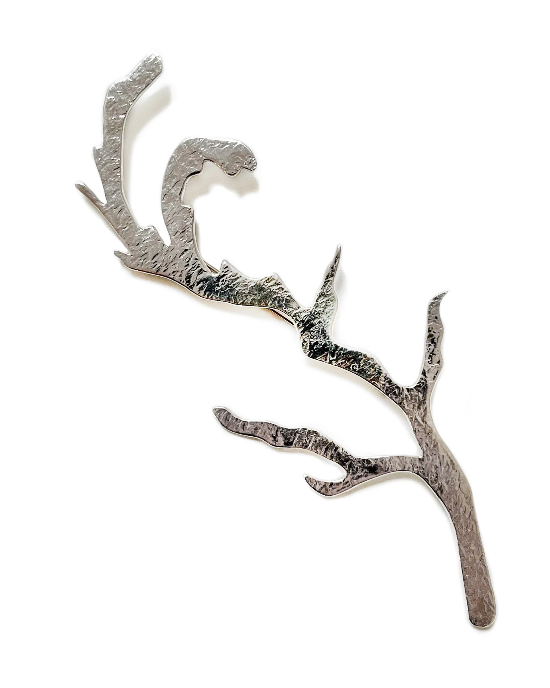 Coral Brooch
