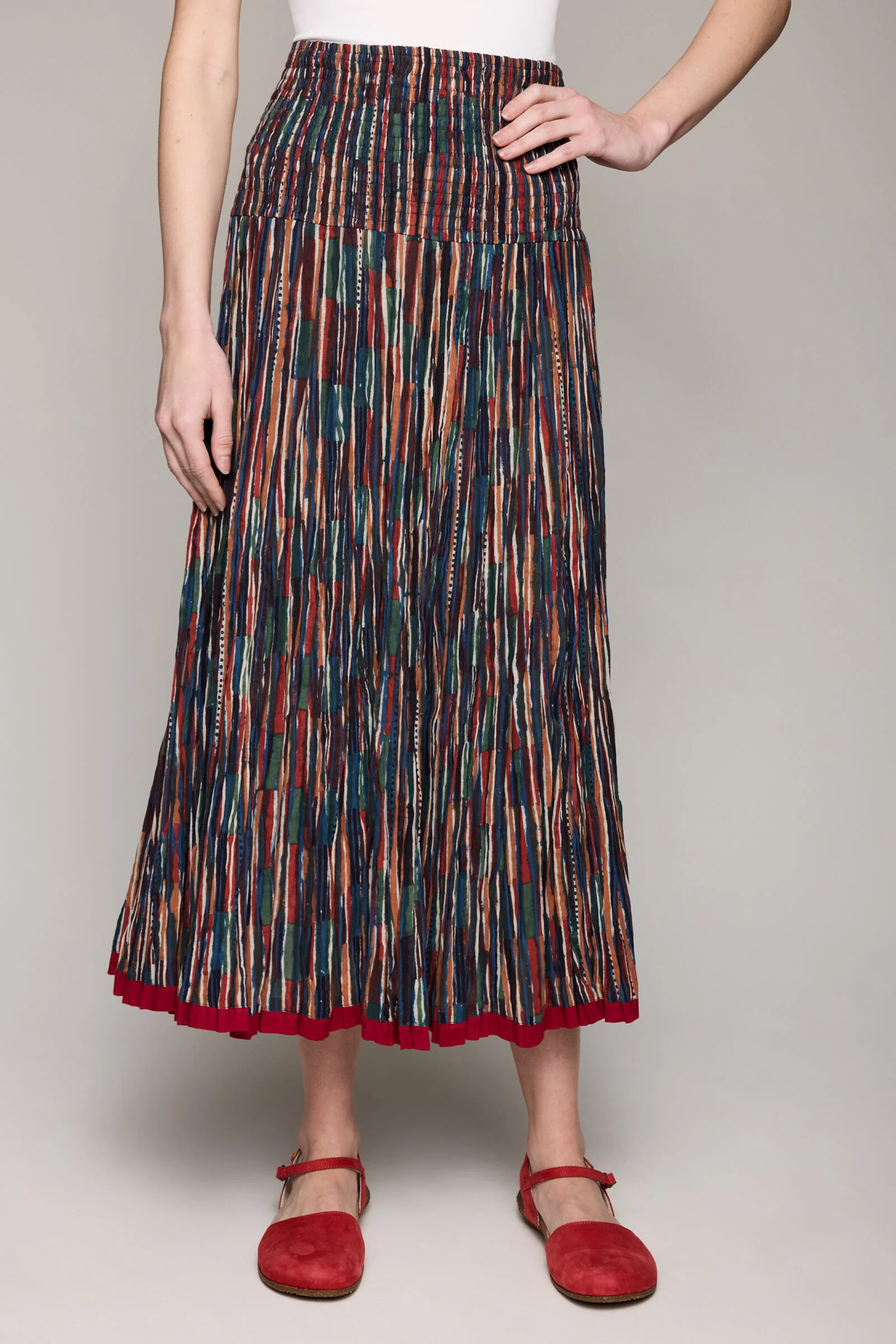 Cornelia Twirl Skirt - Paintbrush Multi