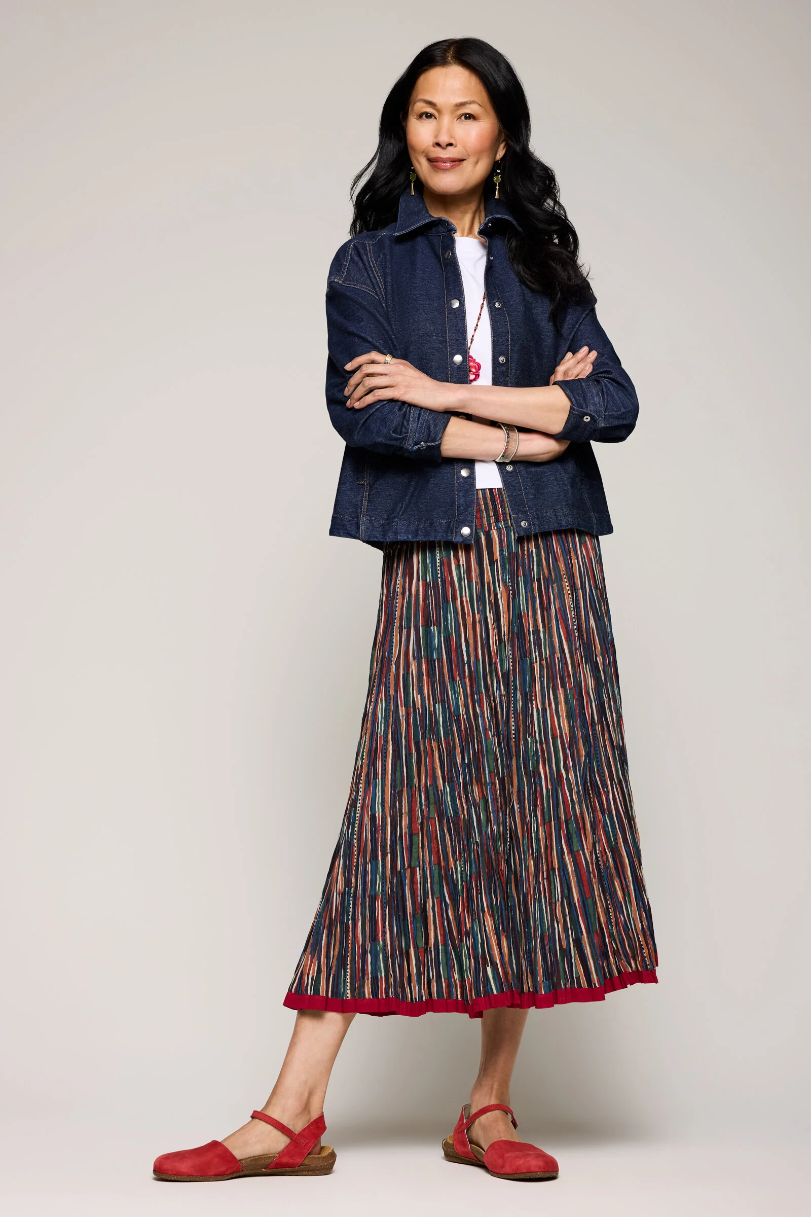 Cornelia Twirl Skirt - Paintbrush Multi - Image 2
