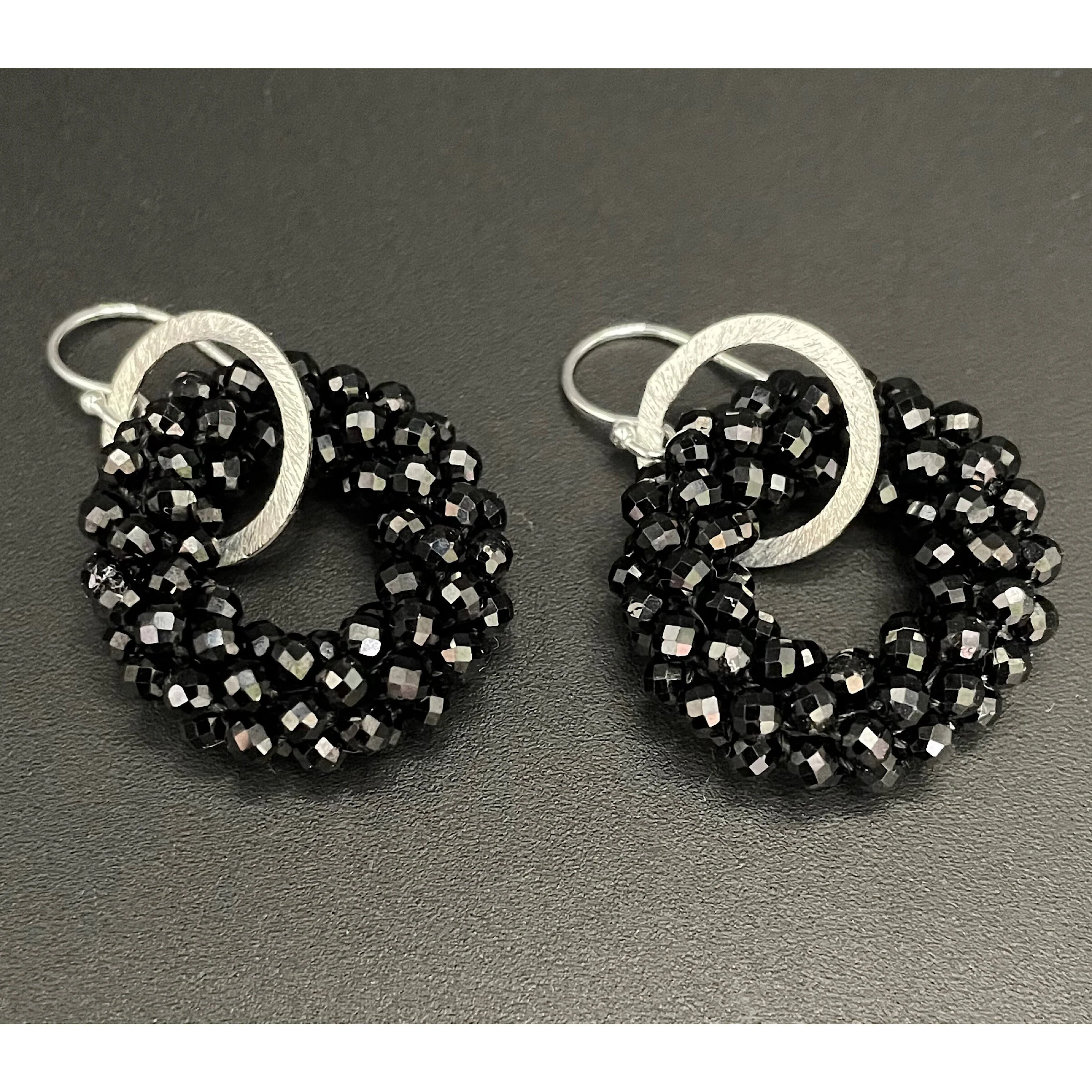 Crochet Loop Earrings - Image 2