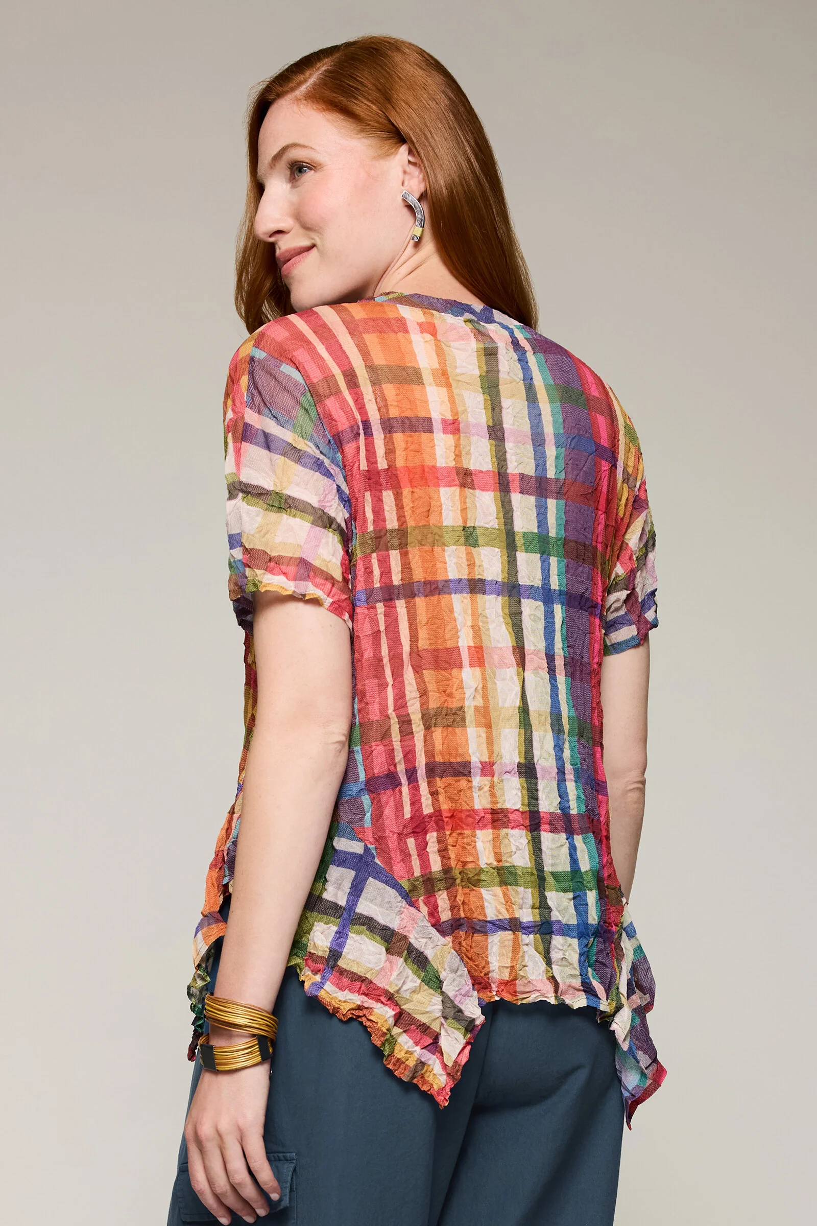 Crushed Mesh Vesper Tee - Image 3